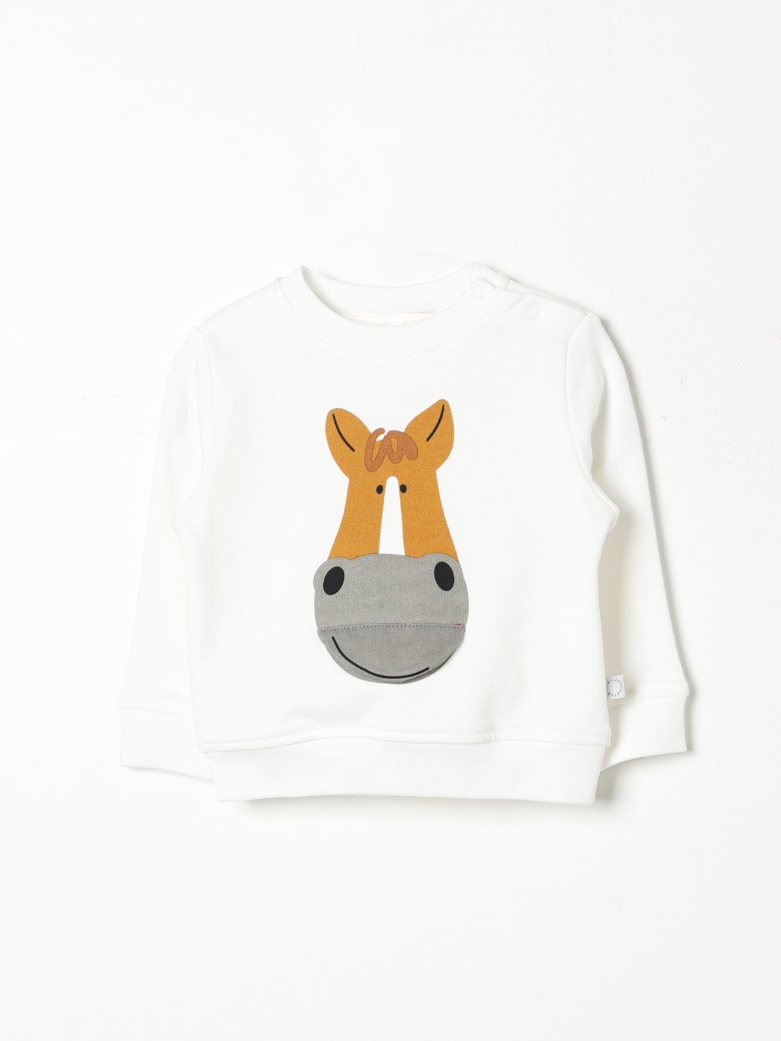 Shop Stella Mccartney Sweater  Kids Kids Color White In Weiss