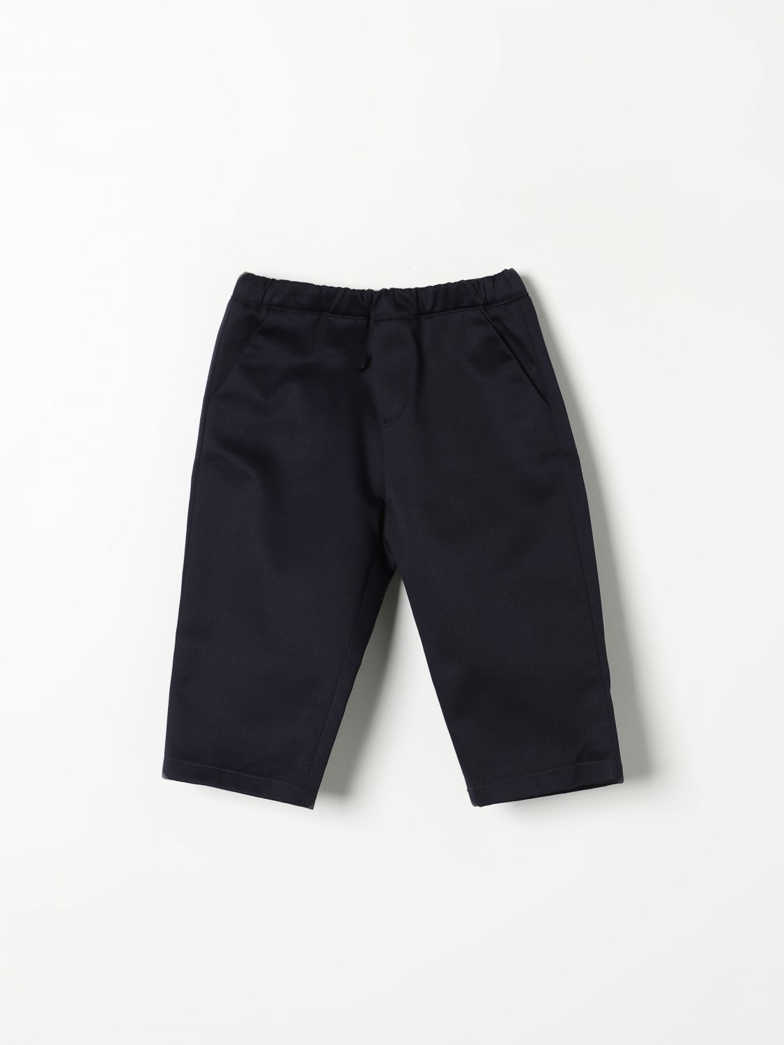 Shop Versace Pants  Kids Color Blue In Blau