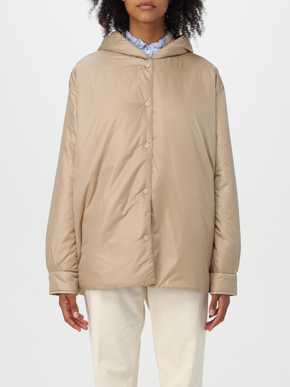 Shop Aspesi Jacket  Woman Color Beige