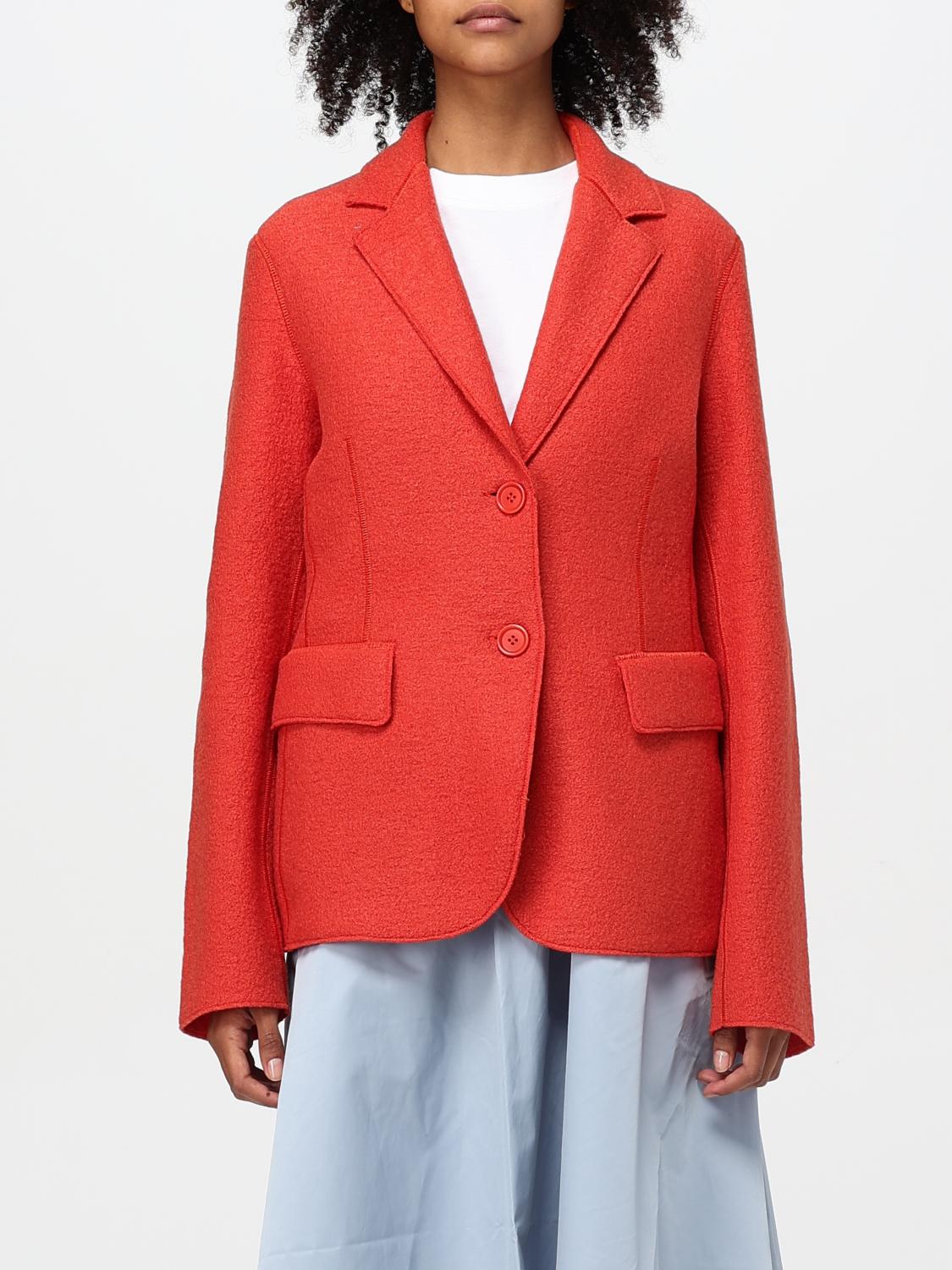 Shop Aspesi Blazer  Woman Color Orange