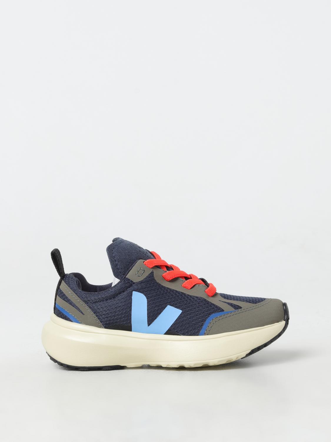 Shop Veja Sneakers  Kids Color Blue In Blau