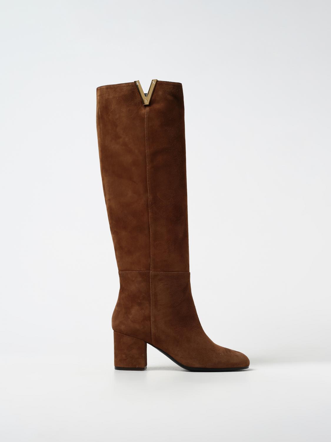 Shop Via Roma 15 Boots  Woman Color Brown In Braun