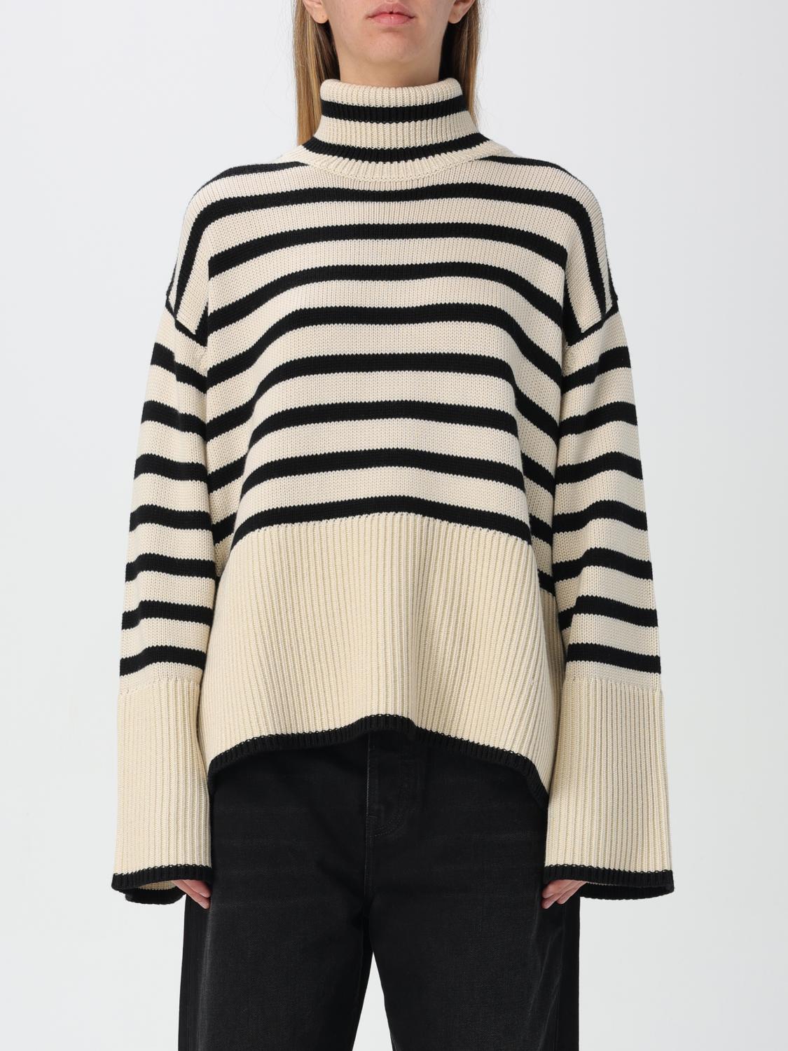 Shop Totême Sweater Toteme Woman Color Beige