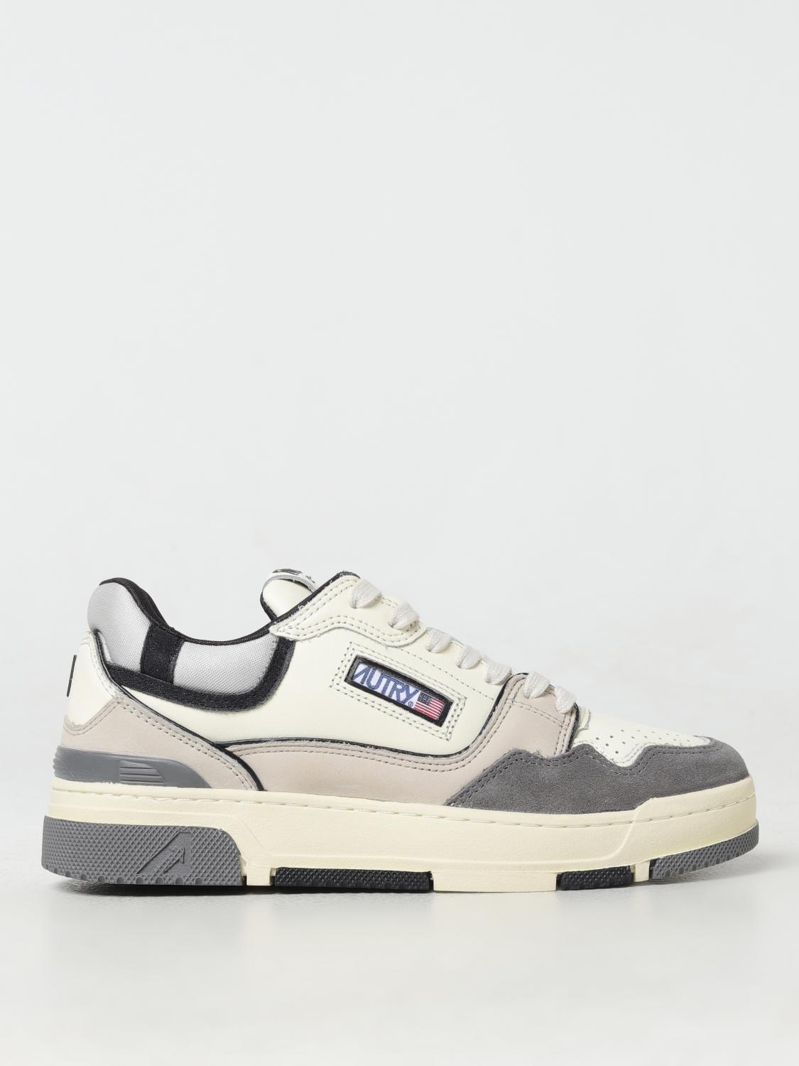 Autry Low-top Sneakers With Textured Panels And Cushioned Sole In Schwarz