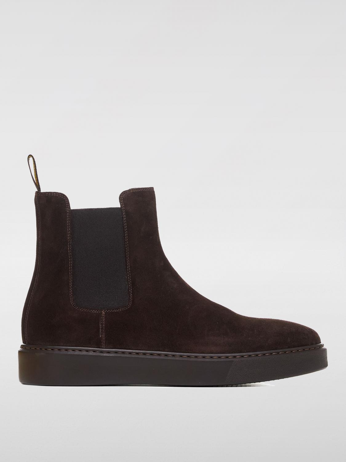 Shop Doucal's Boots  Men Color Brown In Braun