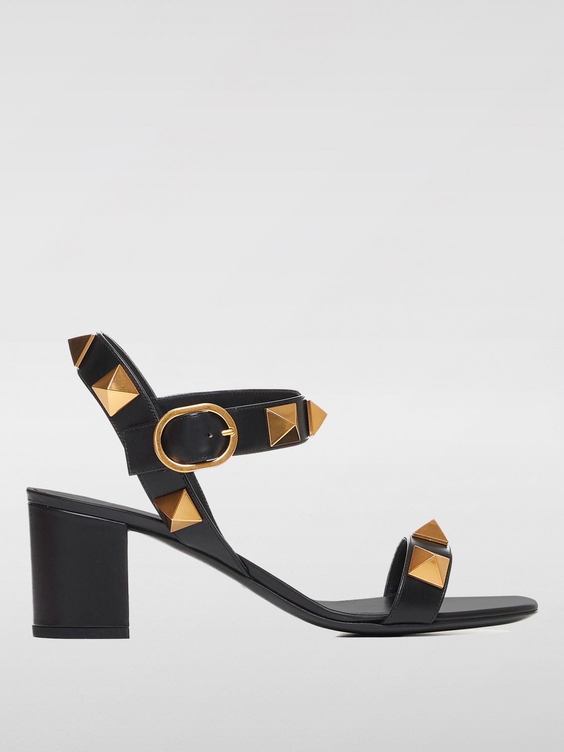 Shop Valentino Heeled Sandals  Garavani Woman Color Black In Schwarz