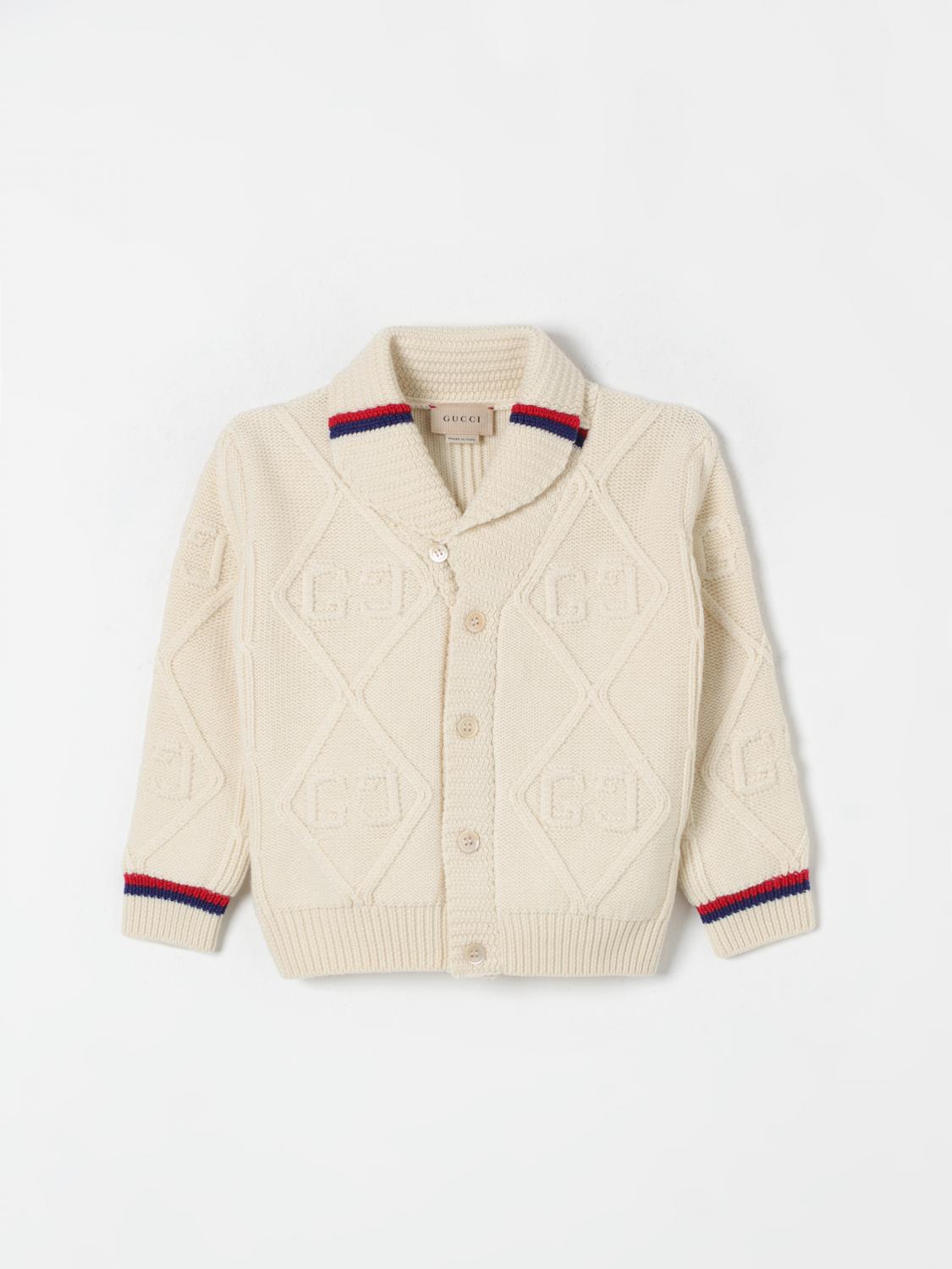 Shop Gucci Jacket  Kids Color Ivory