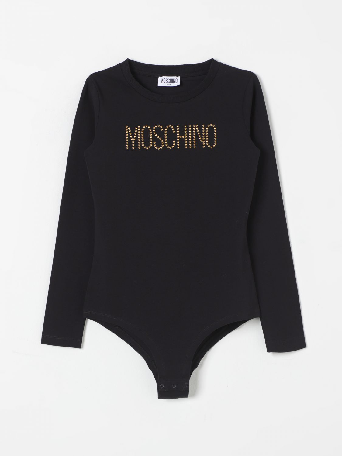 T恤 MOSCHINO 儿童 颜色 黑色