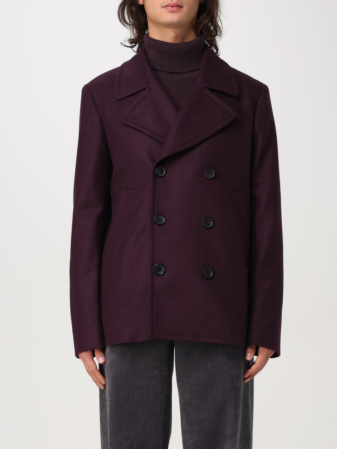 Shop Ps By Paul Smith Jacket Ps Paul Smith Men Color Violet In Violett