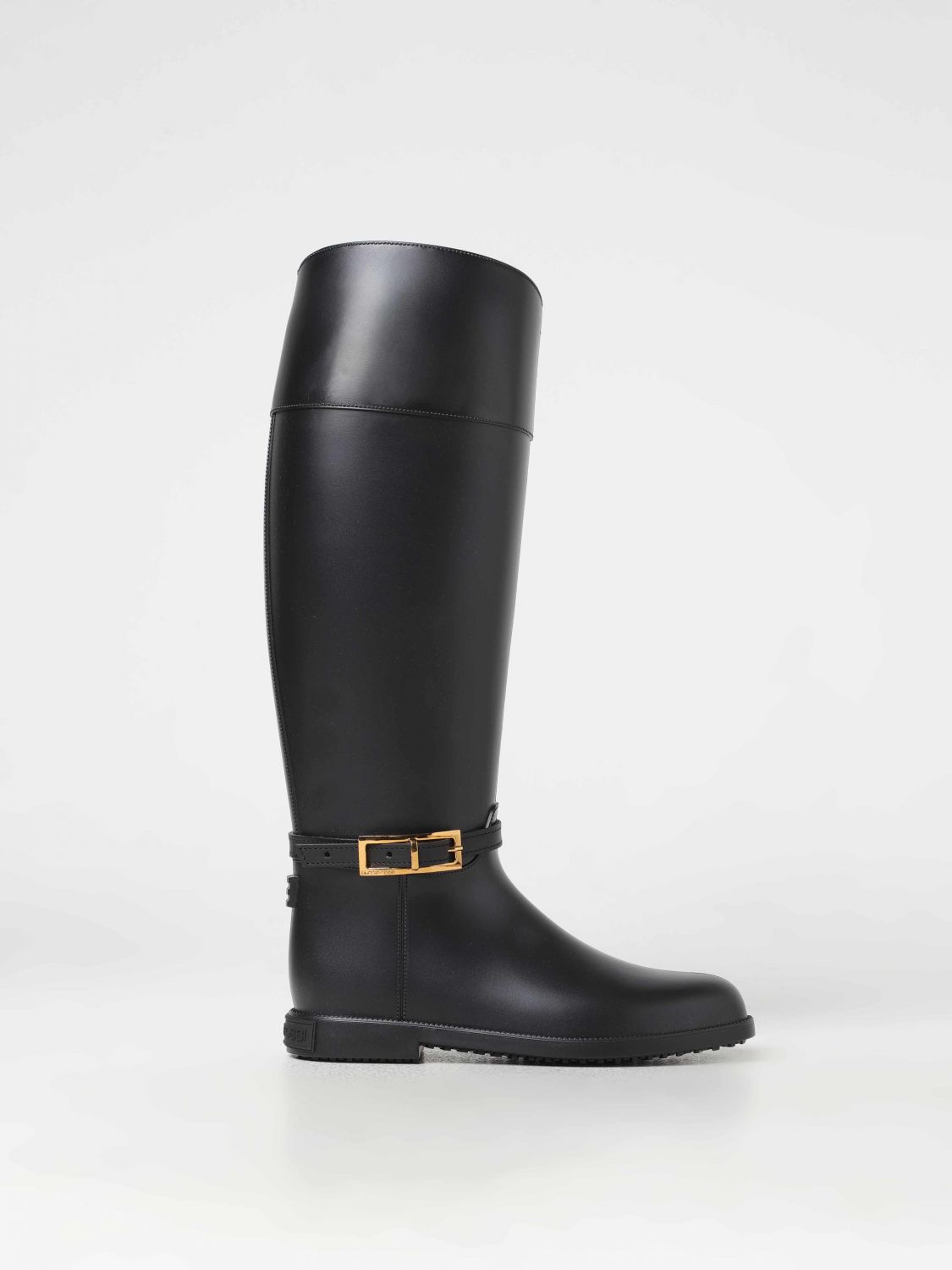 Shop Sergio Rossi Boots  Woman Color Black In Schwarz