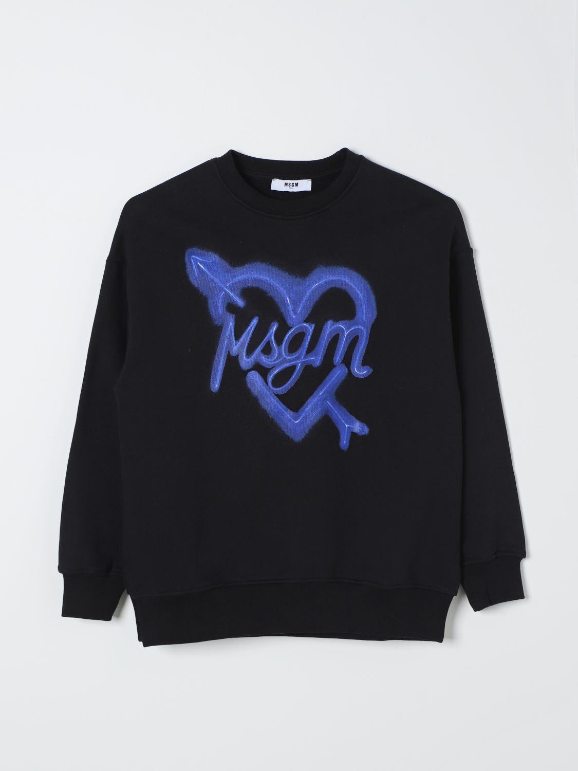 Msgm Sweater  Kids Kids Color Black In Schwarz