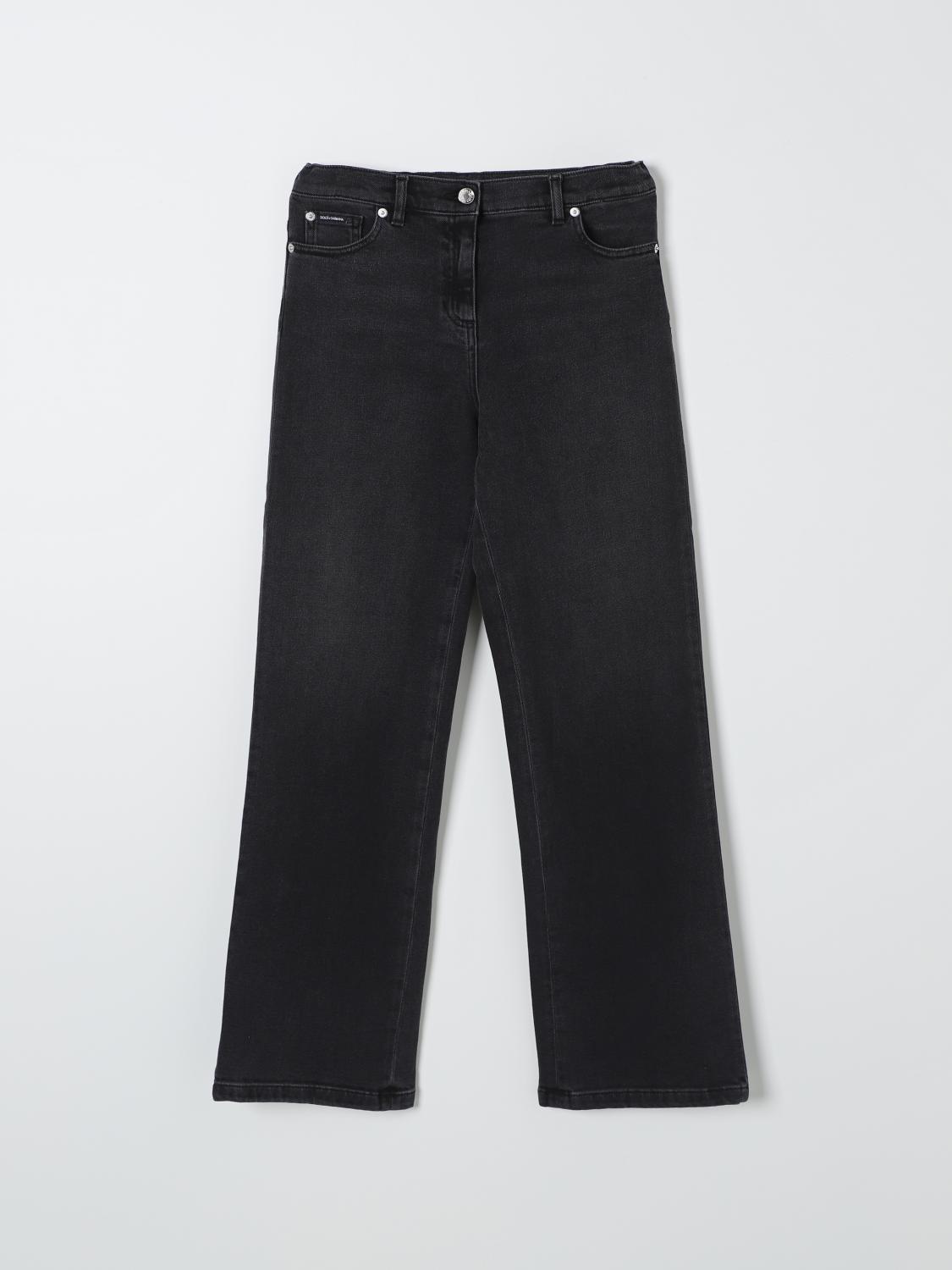 Dolce & Gabbana Jeans Kids Color Black In Schwarz