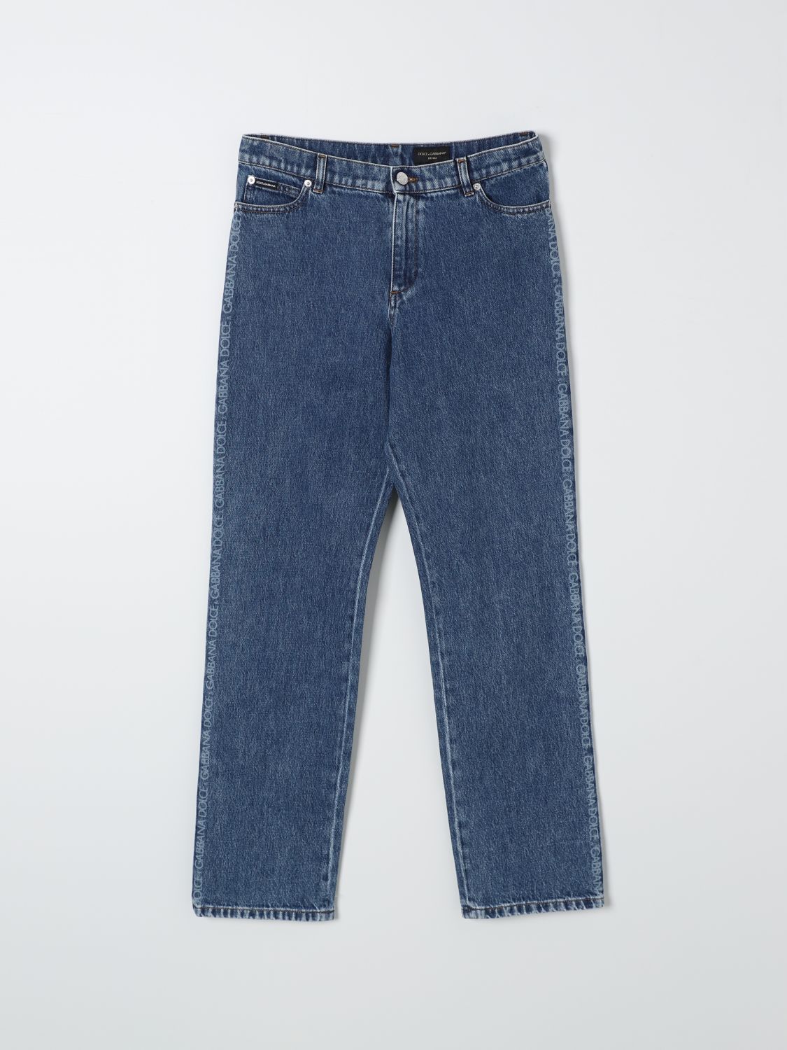 Shop Dolce & Gabbana Jeans  Kids Color Denim