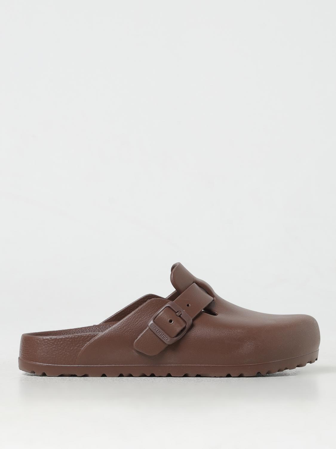 Birkenstock Boston Eva Sandals In Braun
