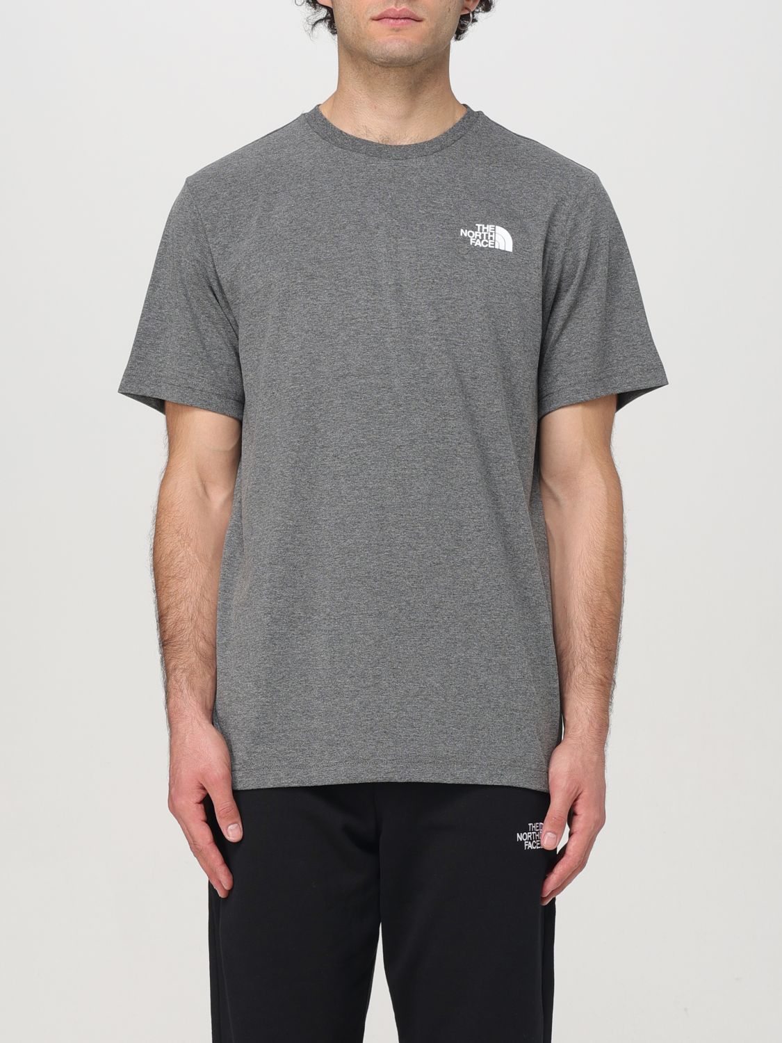 Shop The North Face T-shirt  Men Color Grey In Grau