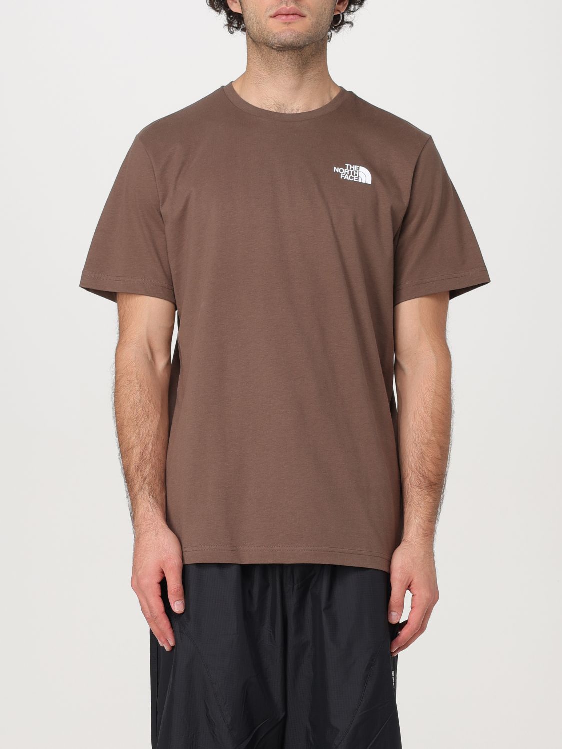 The North Face T-shirt  Men Color Brown