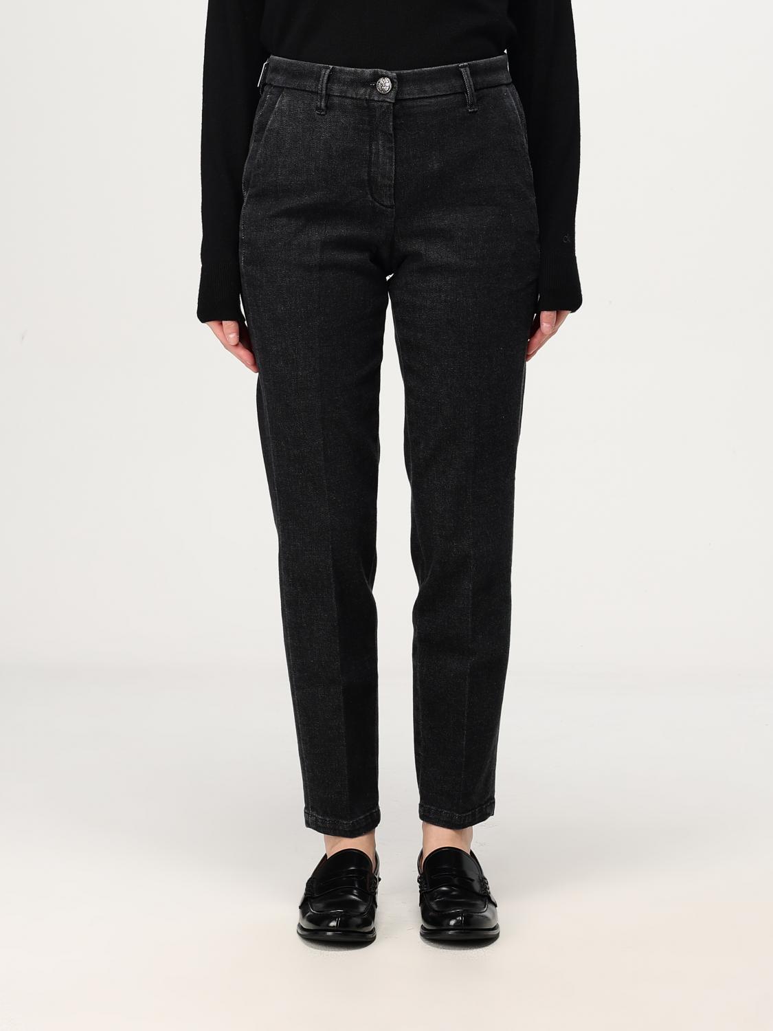 Jacob Cohen Racer-stripe Tapered Jeans In Denim