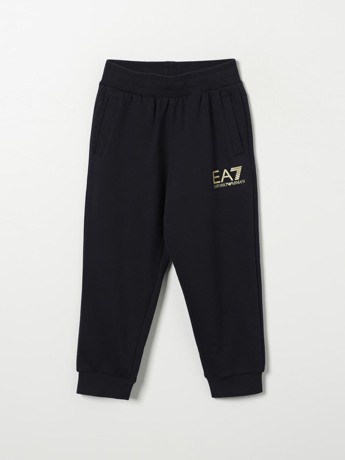 Ea7 Pants  Kids Color Blue In Blau