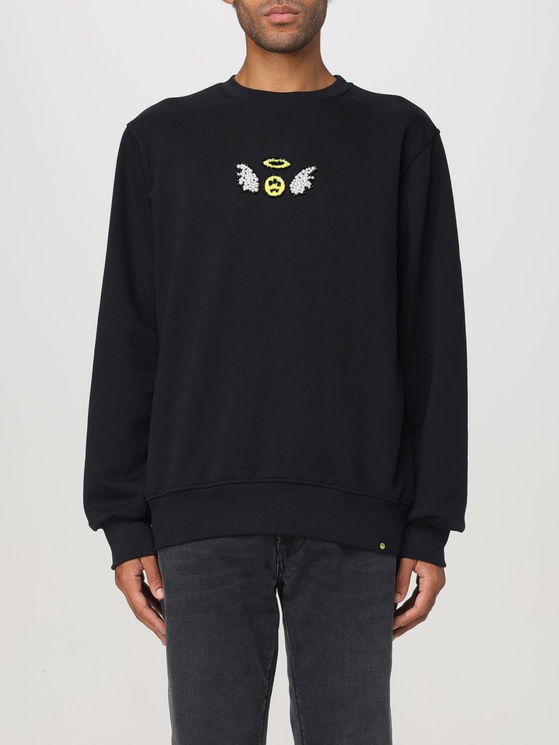 Shop Barrow Sweatshirt  Men Color Black In Schwarz