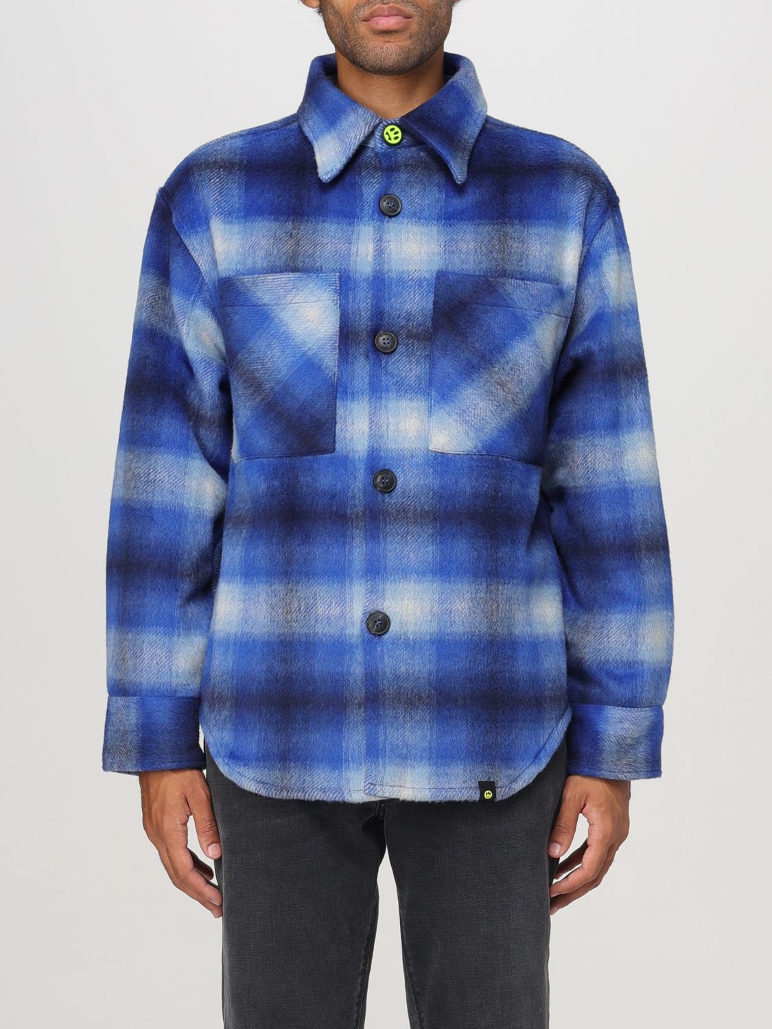 Shop Barrow Shirt  Men Color Blue In Blau