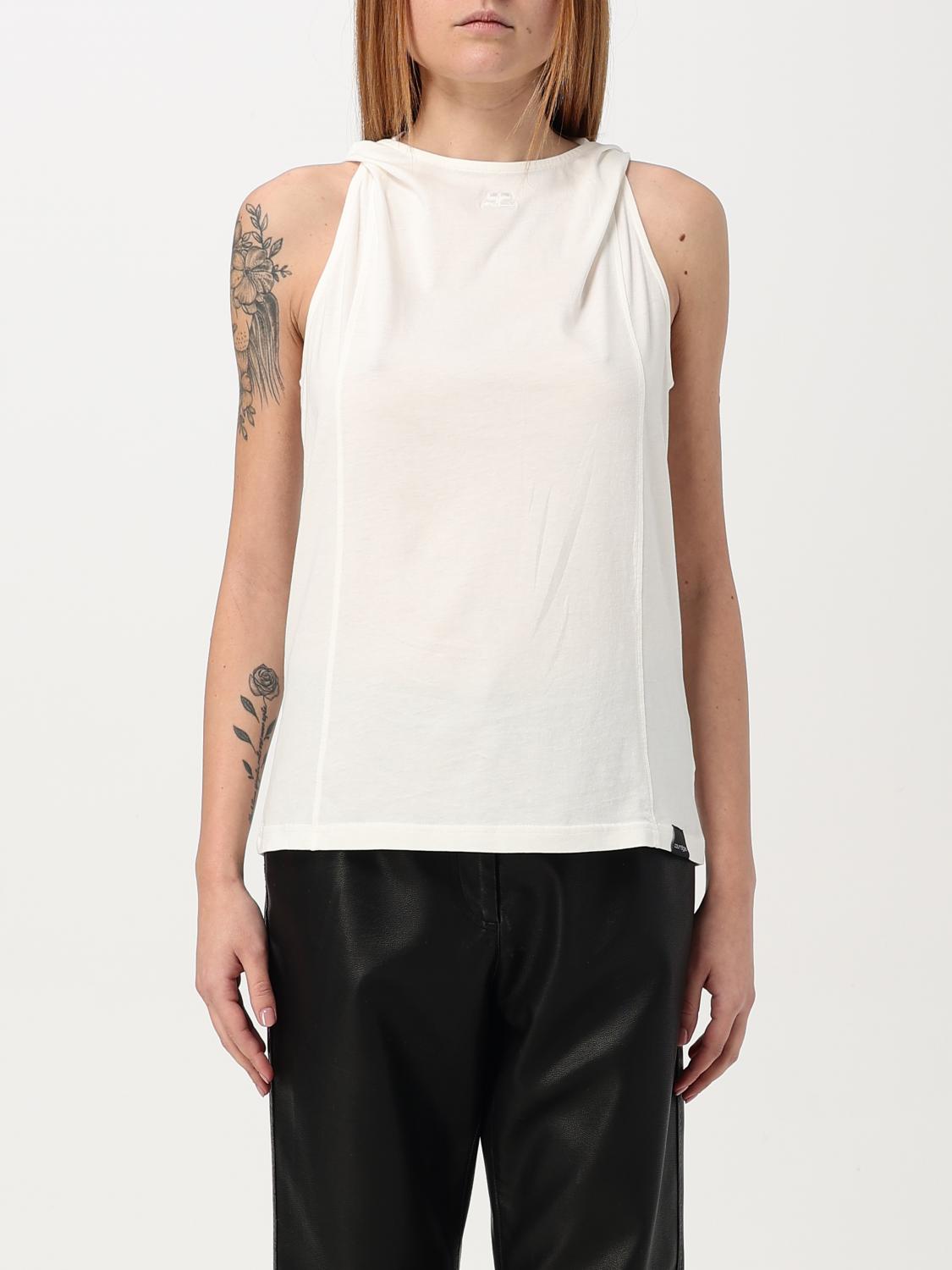 Courrèges Courreges T-shirts And Polos In Weiss