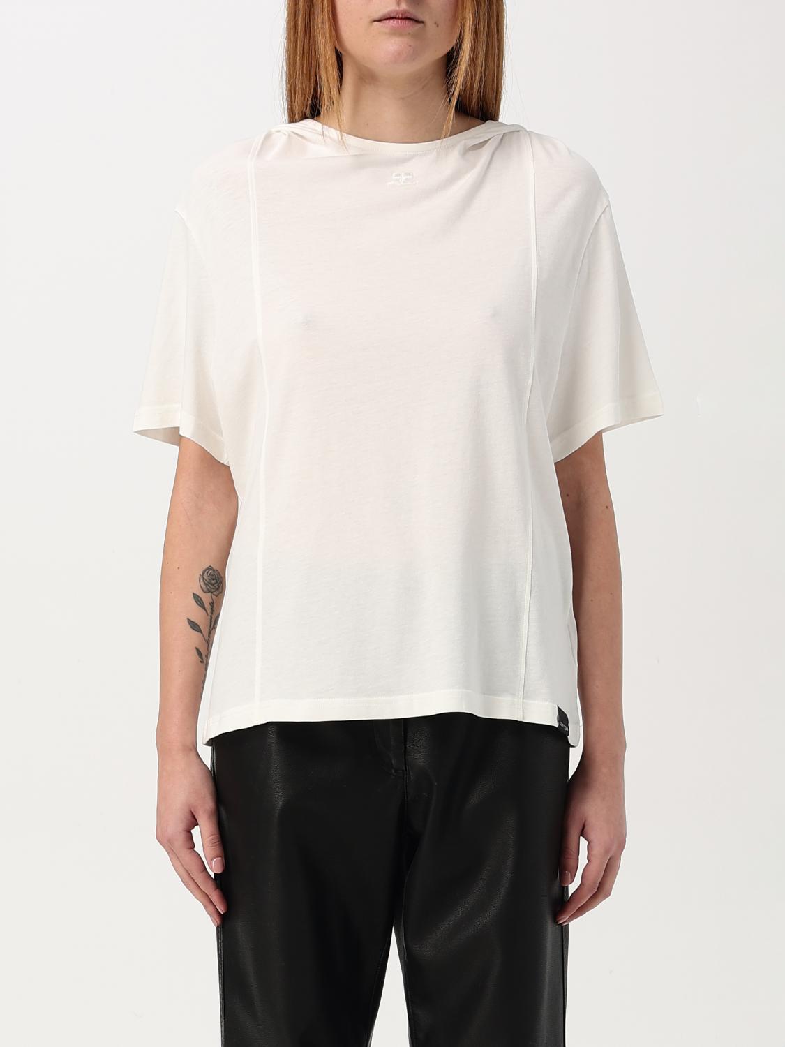 T-Shirt CourrÈGes Woman Color White