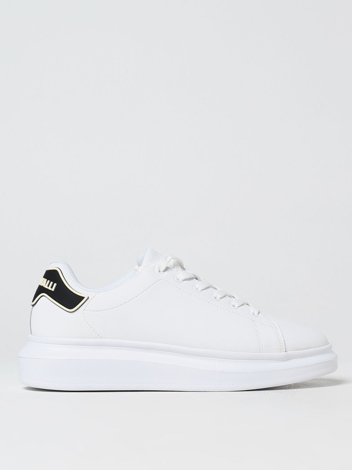 Shop Just Cavalli Sneakers  Men Color White In Weiss