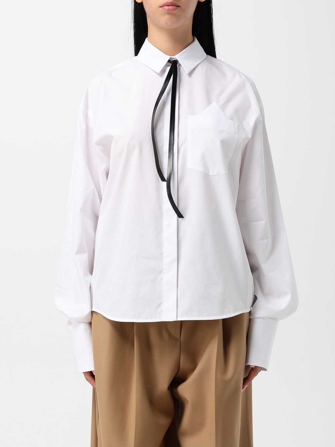 Sportmax Shirt  Woman Color White In 白色