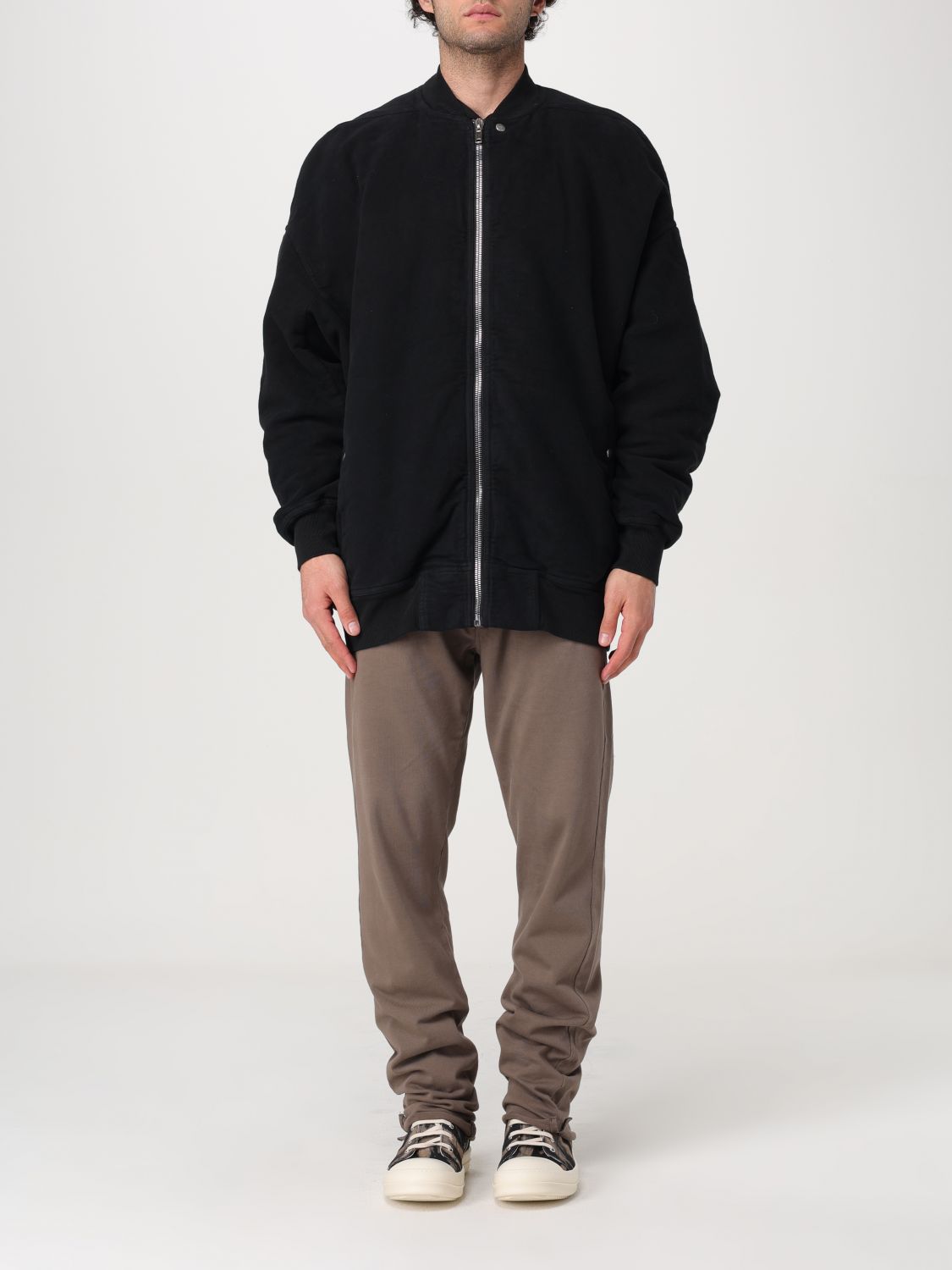 Shop Rick Owens Drkshdw Jacket  Men Color Black In Schwarz