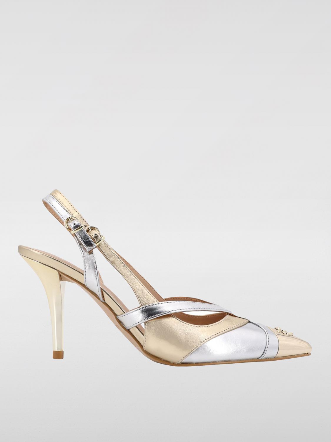 Shop Pinko High Heel Shoes  Woman Color Gold