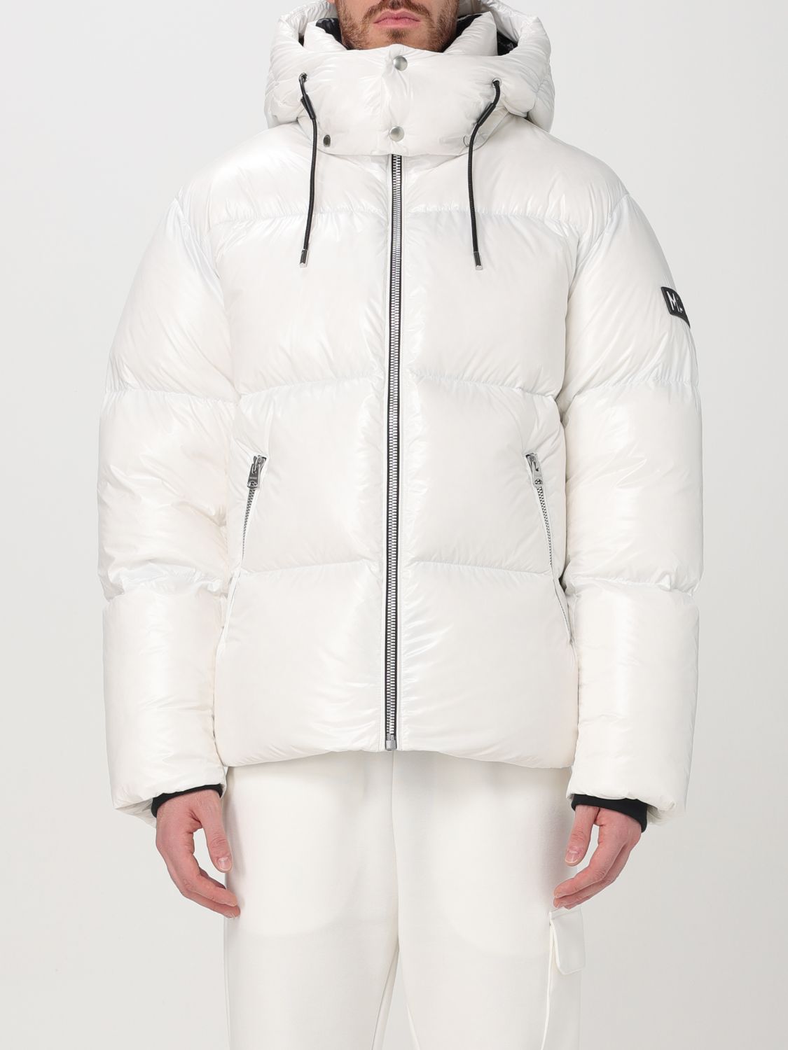 Shop Mackage Jacket  Men Color White In Weiss