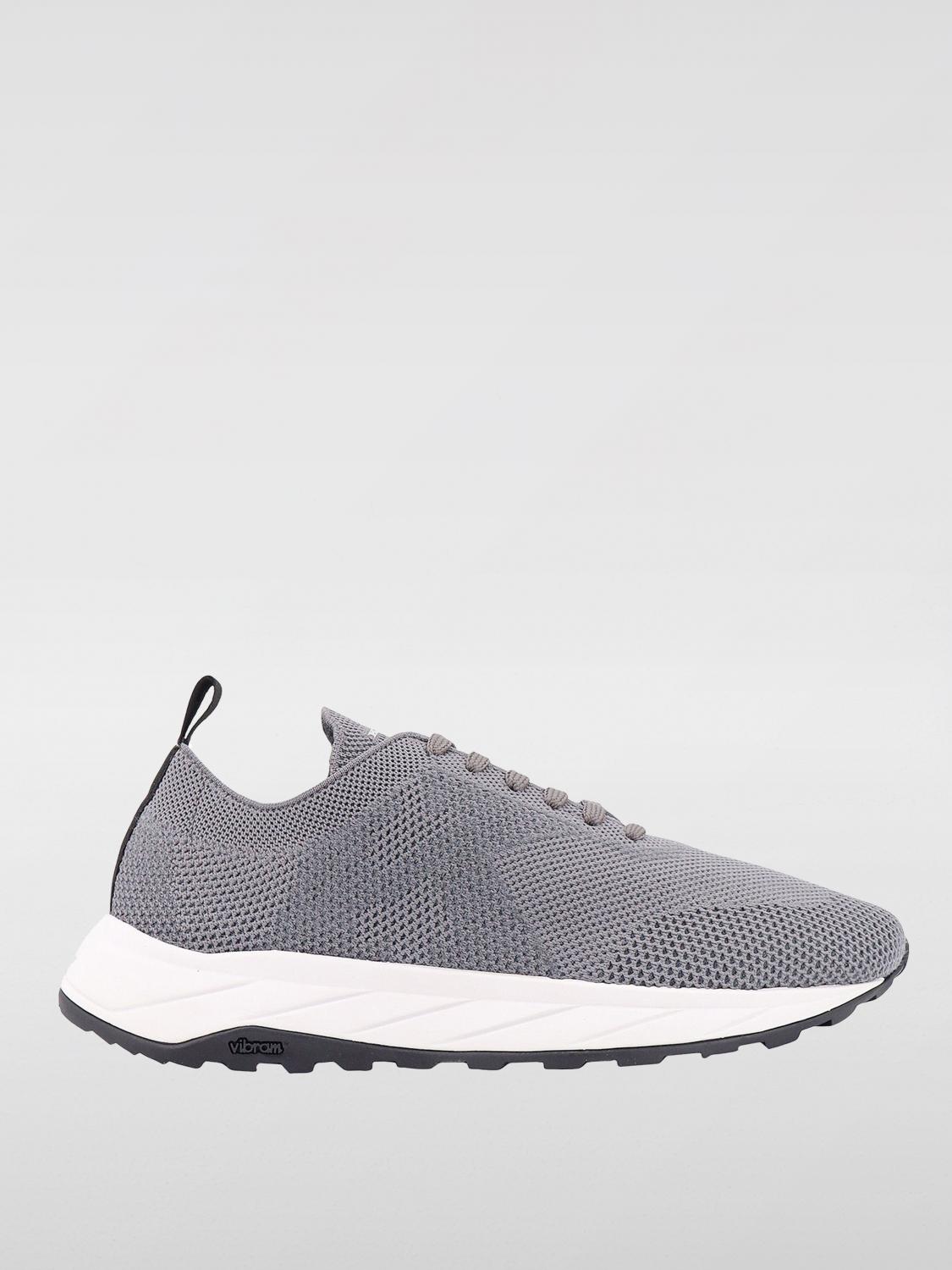 Shop Kiton Sneakers  Men Color Grey In Grau