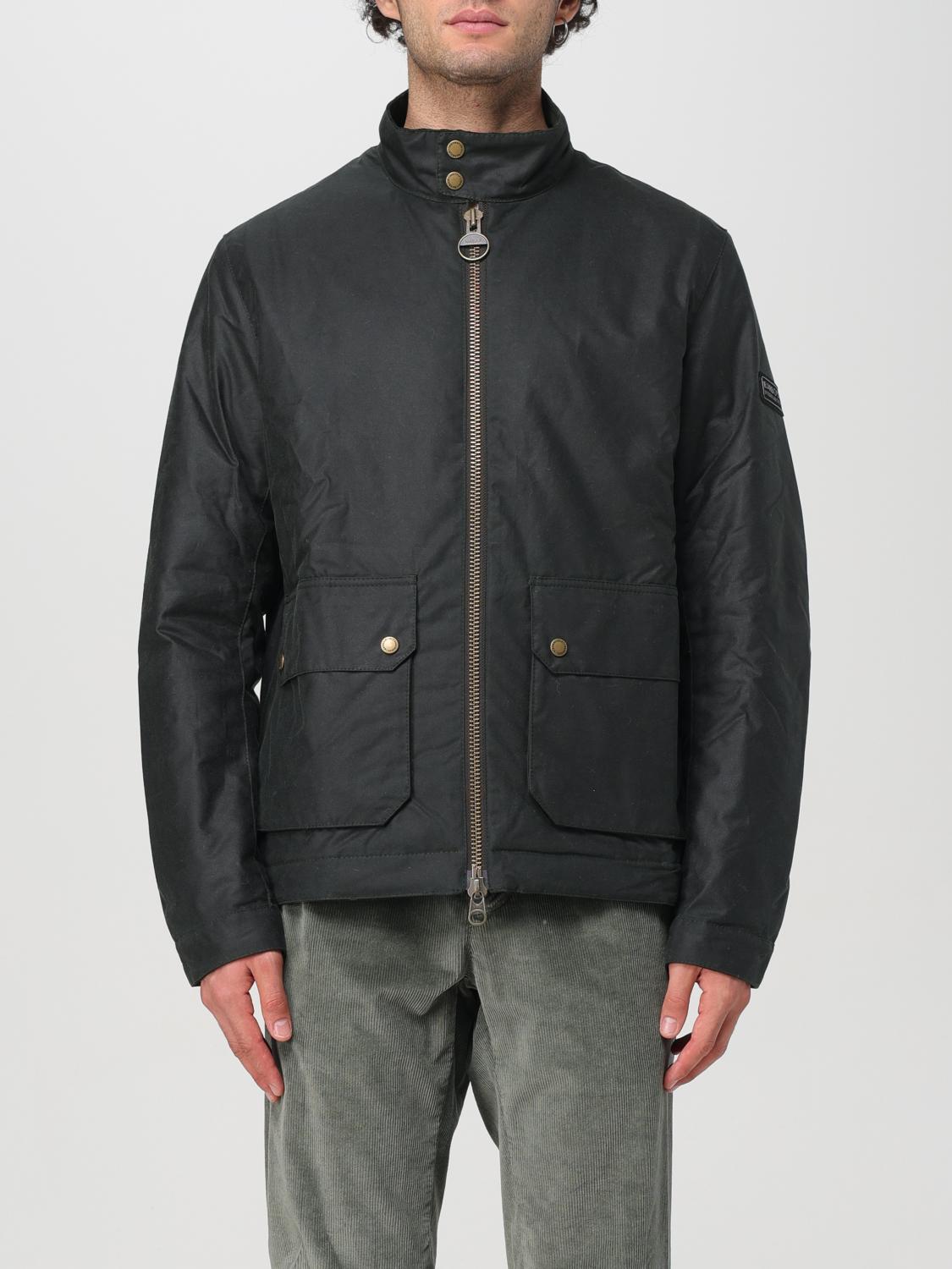 Shop Barbour Jacket  Men Color Green In Grün