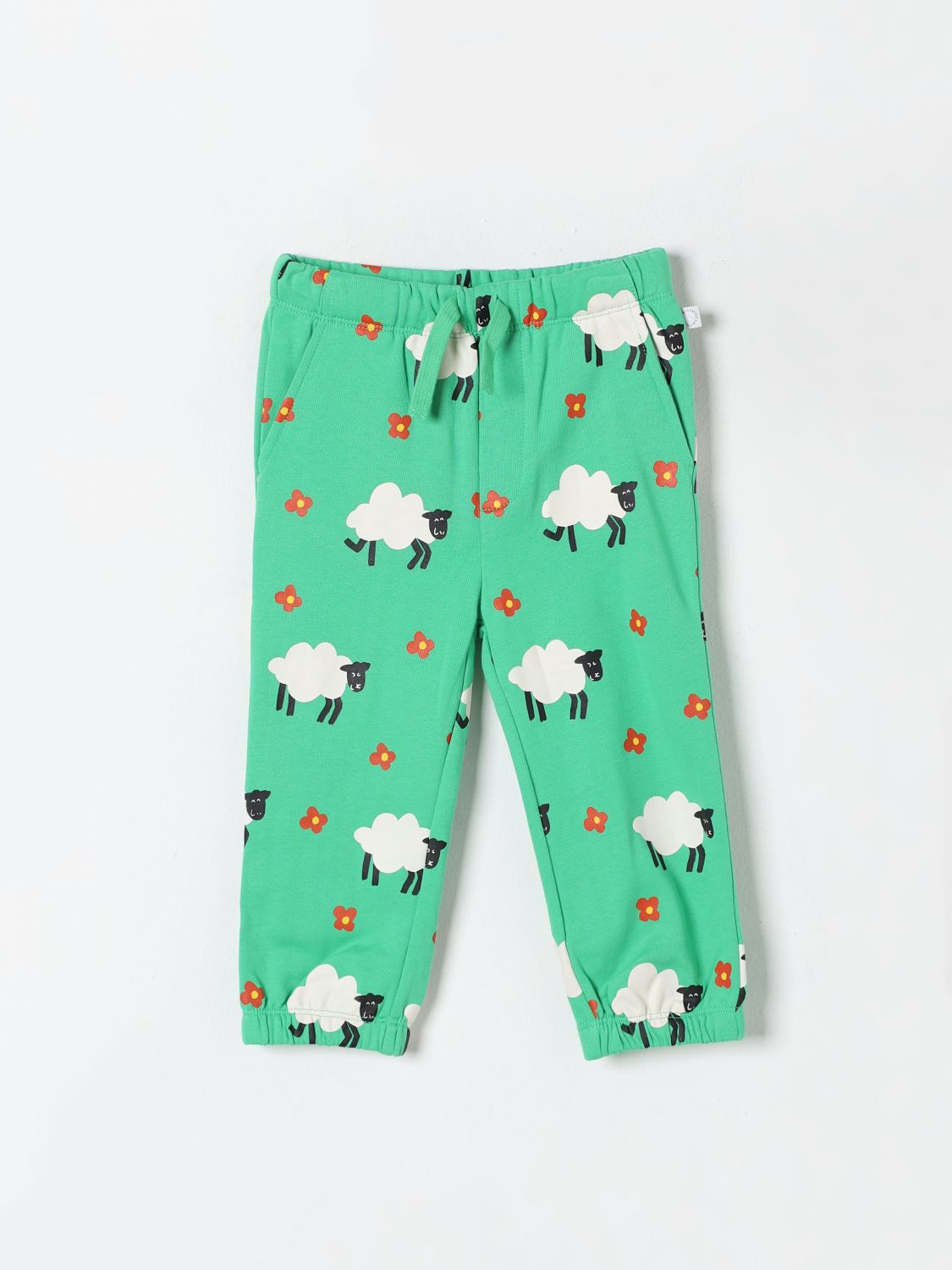 STELLA MCCARTNEY PANTS STELLA MCCARTNEY KIDS KIDS COLOR GREEN G05293012