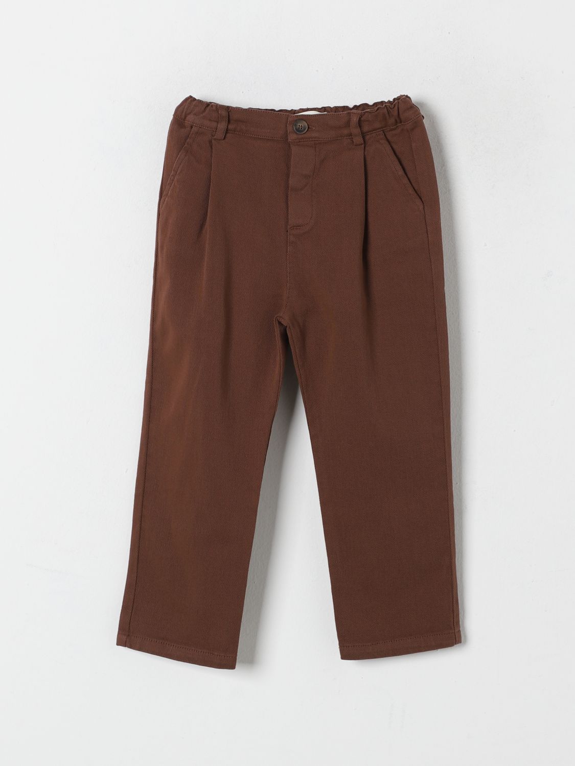 Shop Zhoe & Tobiah Pants  Kids Color Brown In Braun