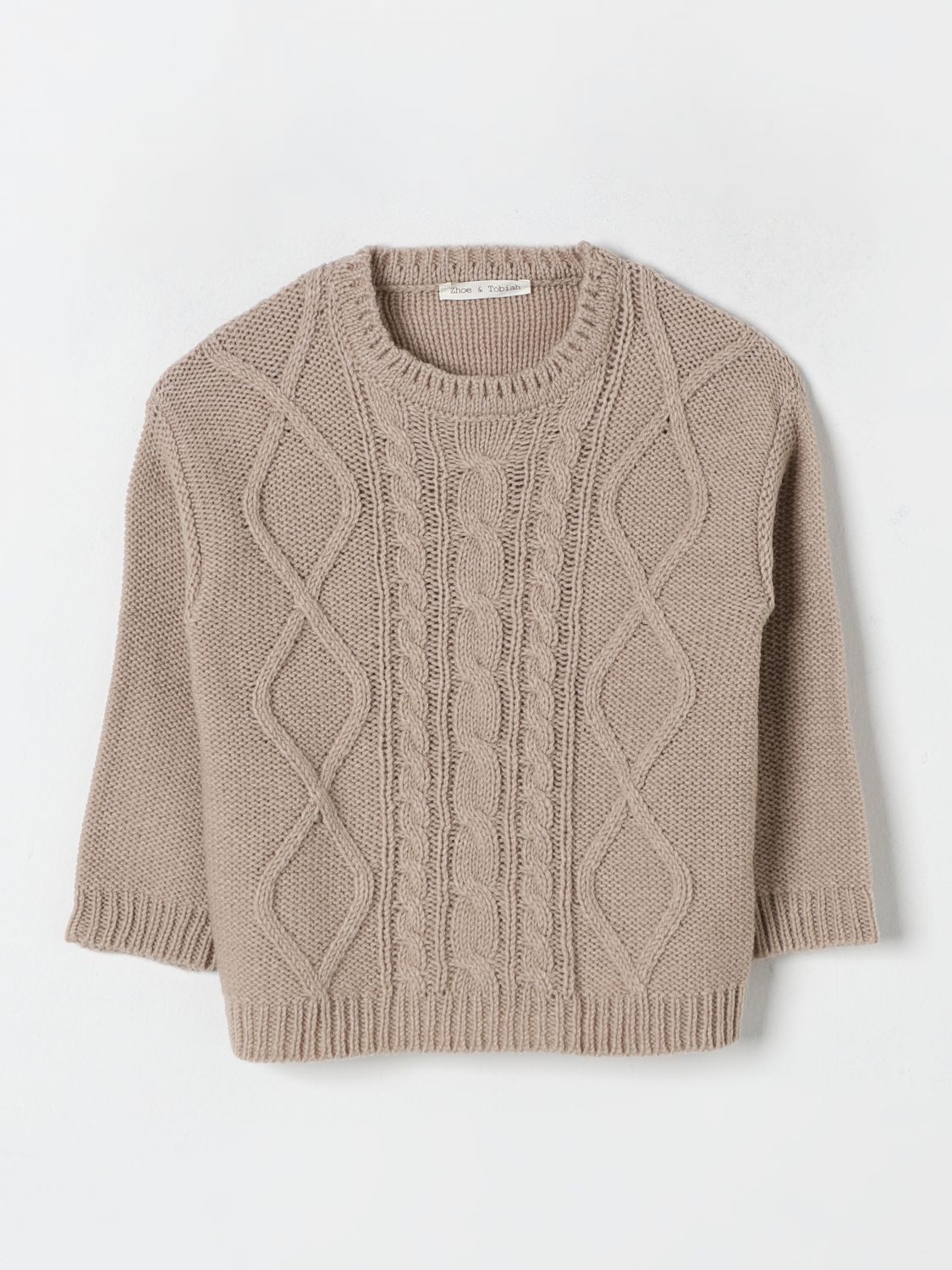 Shop Zhoe & Tobiah Sweater  Kids Color Natural