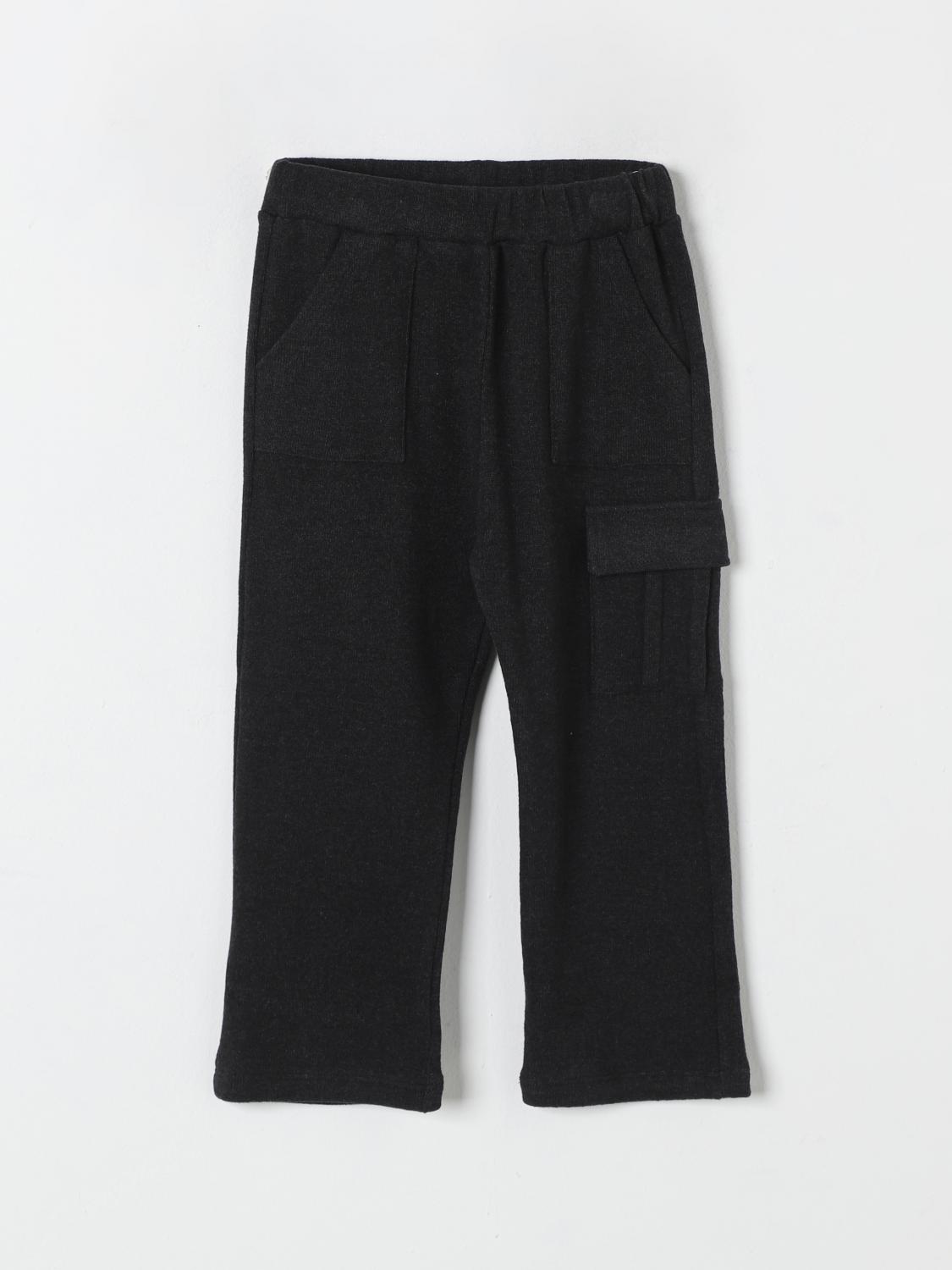 ZHOE & TOBIAH PANTS ZHOE & TOBIAH KIDS COLOR CHARCOAL G05344033