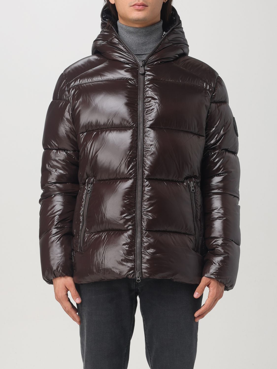 Shop Save The Duck Jacket  Men Color Brown In Braun