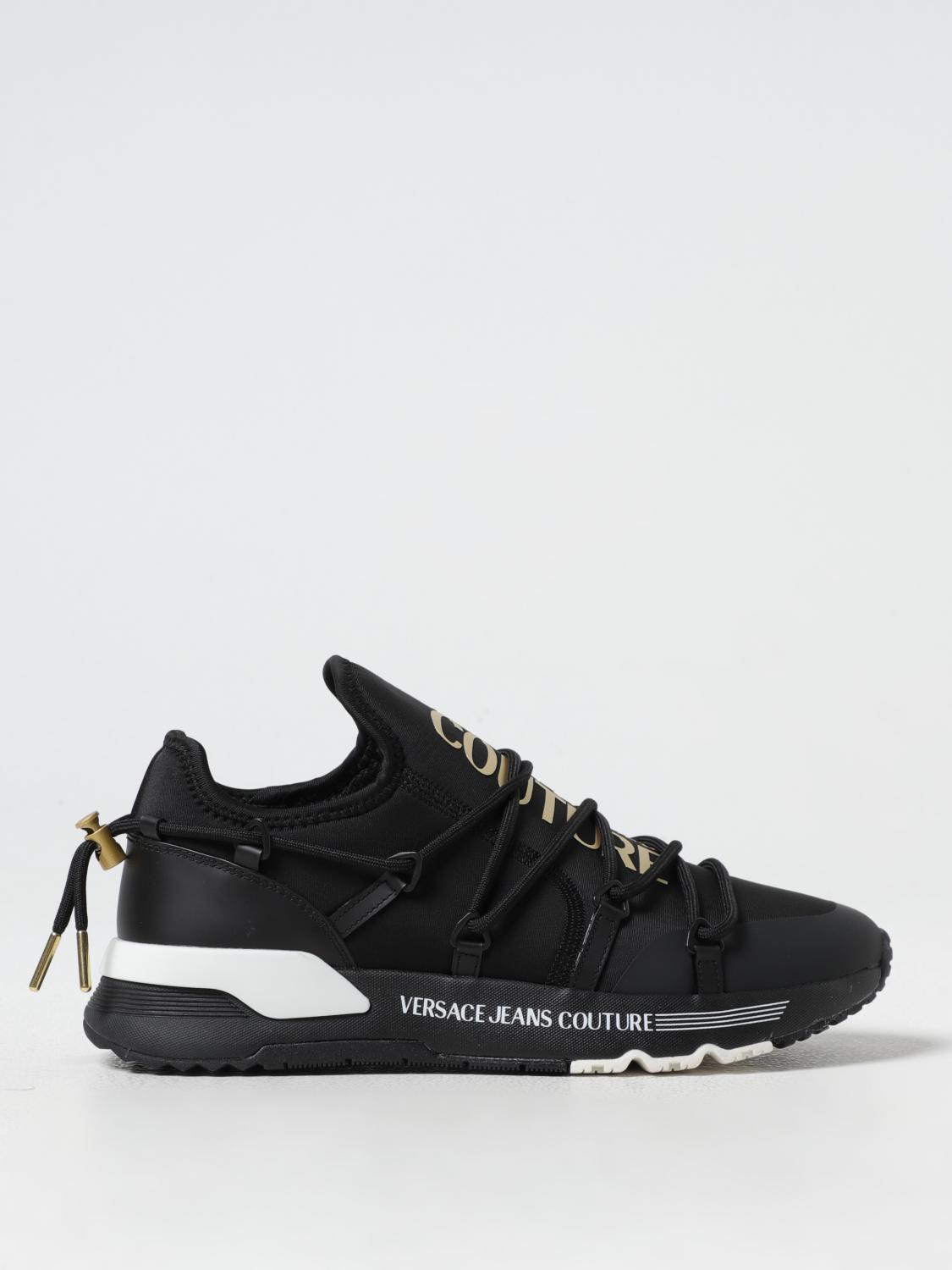 Shop Versace Jeans Couture Sneakers  Men Color Black In Schwarz