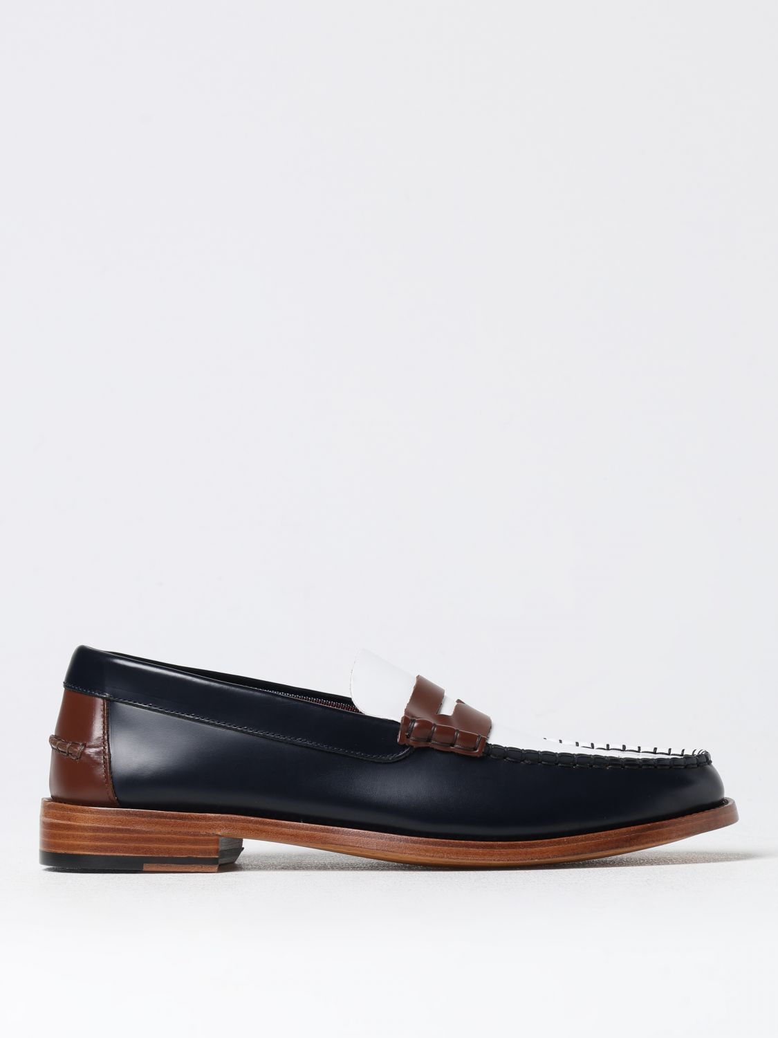 Shop Paul Smith Loafers  Men Color Blue In Blau