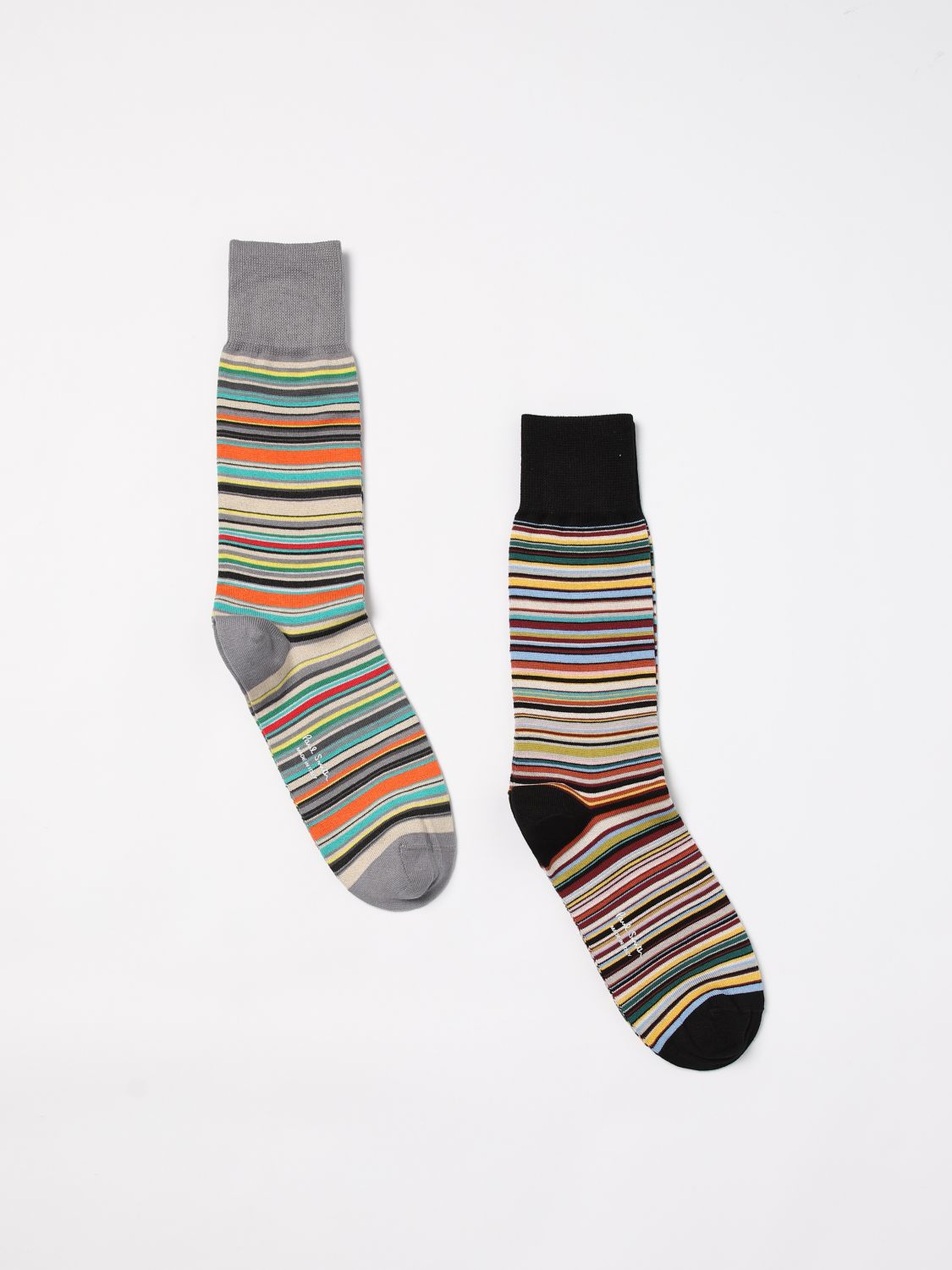 Shop Paul Smith Socks  Men Color Multicolor In Bunt