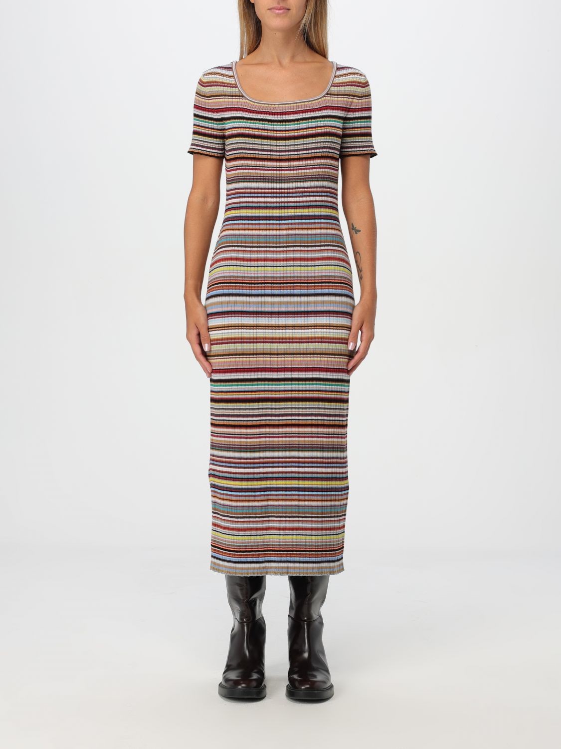 Paul Smith Dress  Woman Color Multicolor In Bunt