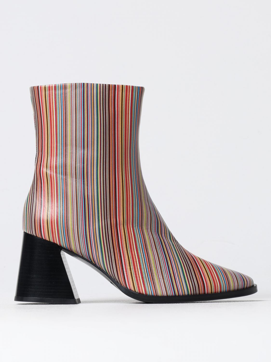 PAUL SMITH FLAT ANKLE BOOTS PAUL SMITH WOMAN COLOR MULTICOLOR G05542005