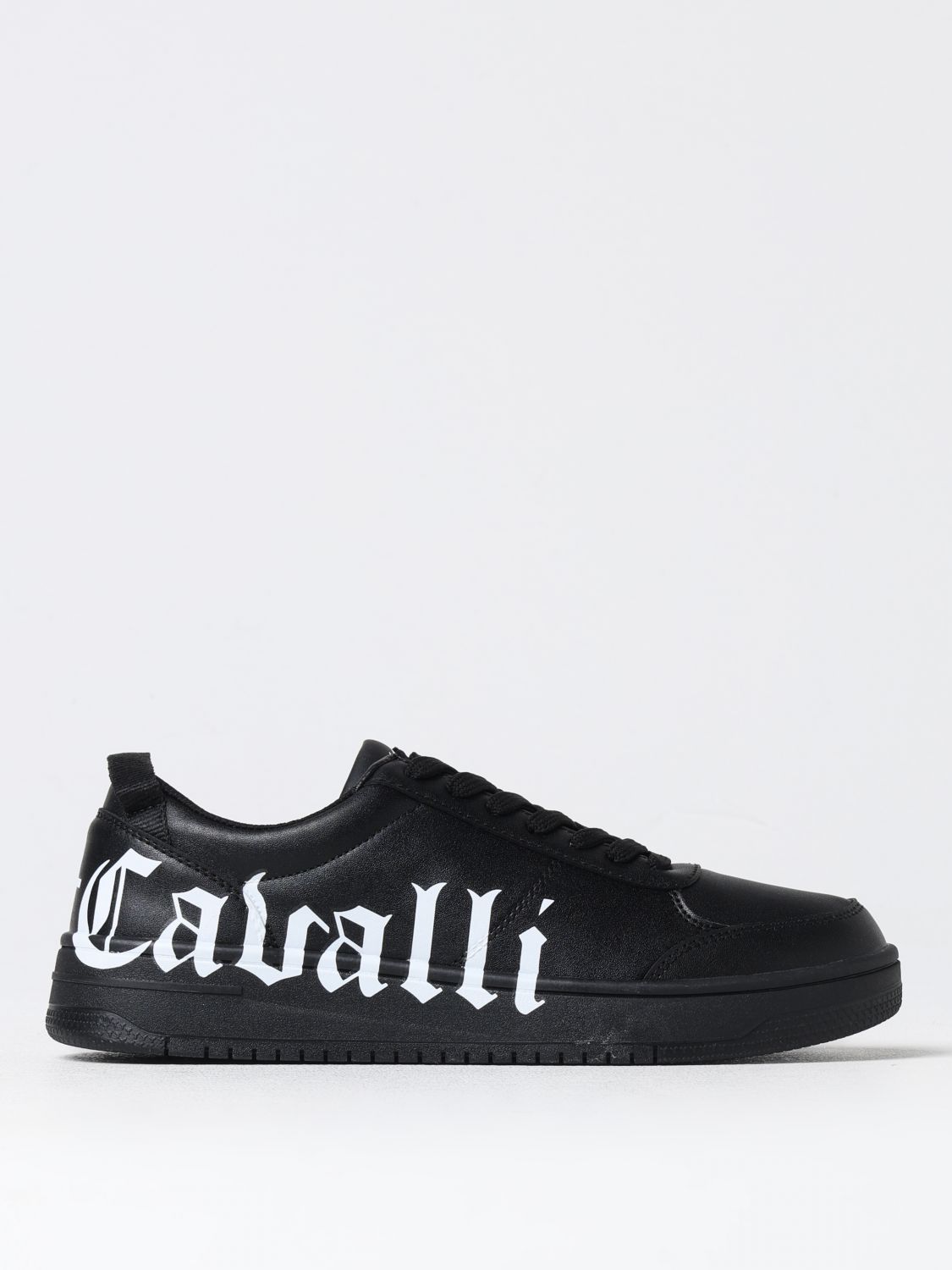 Shop Just Cavalli Sneakers  Men Color Black In Schwarz