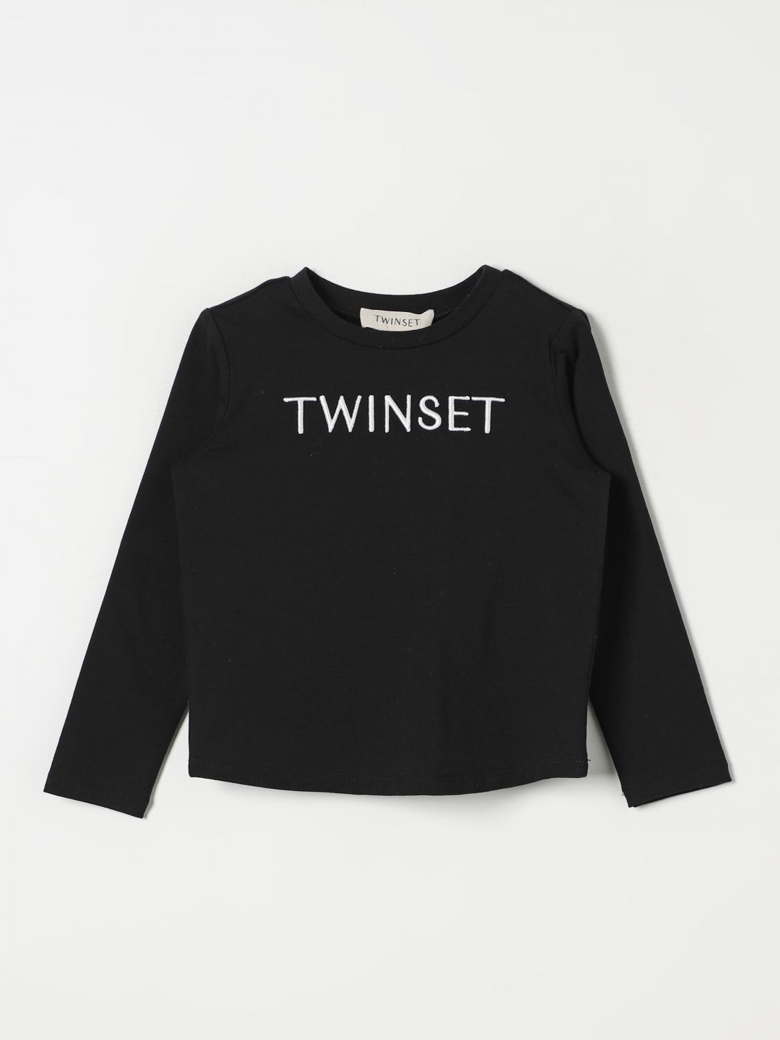 Shop Twinset Sweater  Kids Color Black In Schwarz