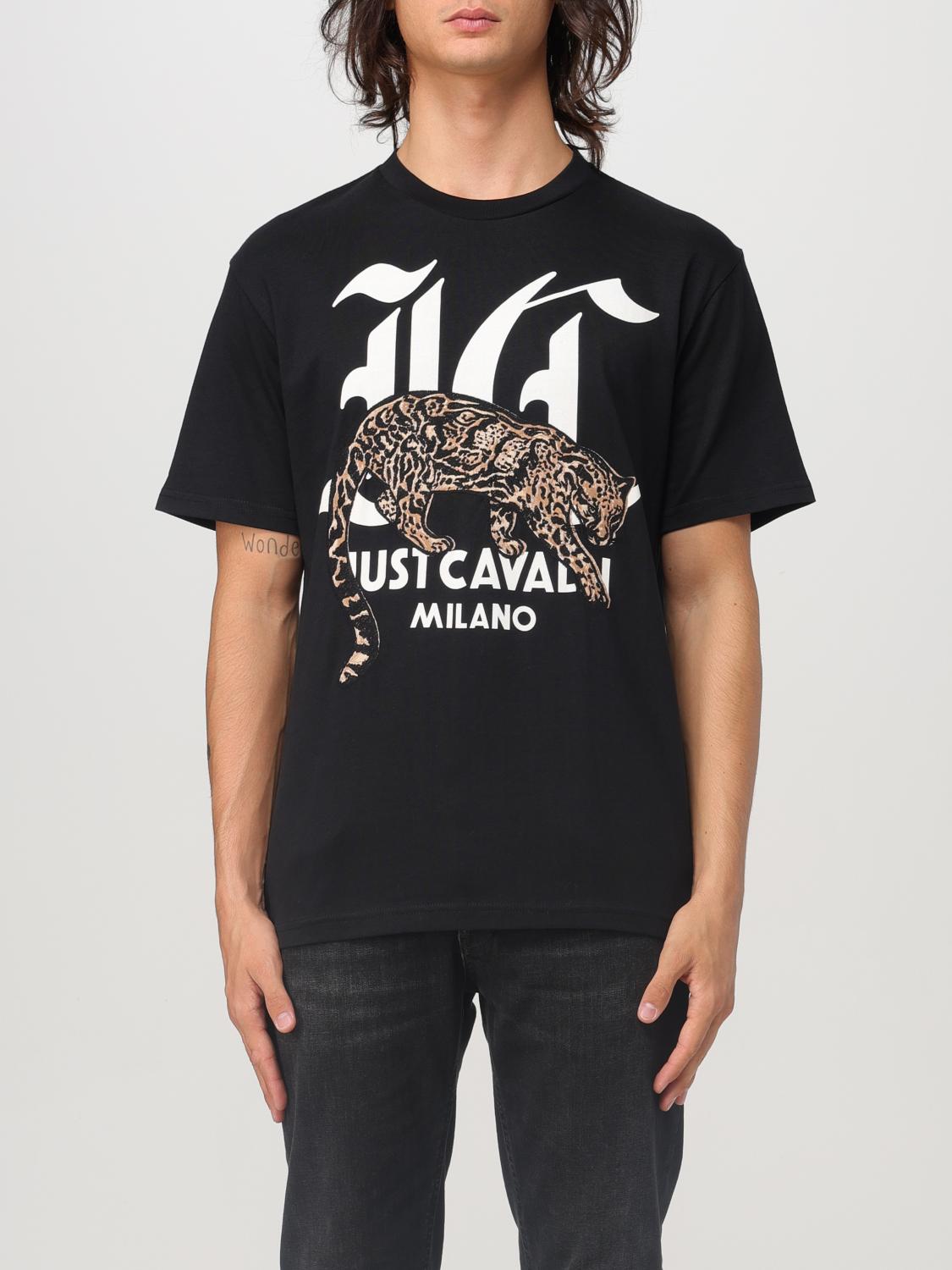 Just Cavalli T-shirt  Men Color Black In Schwarz