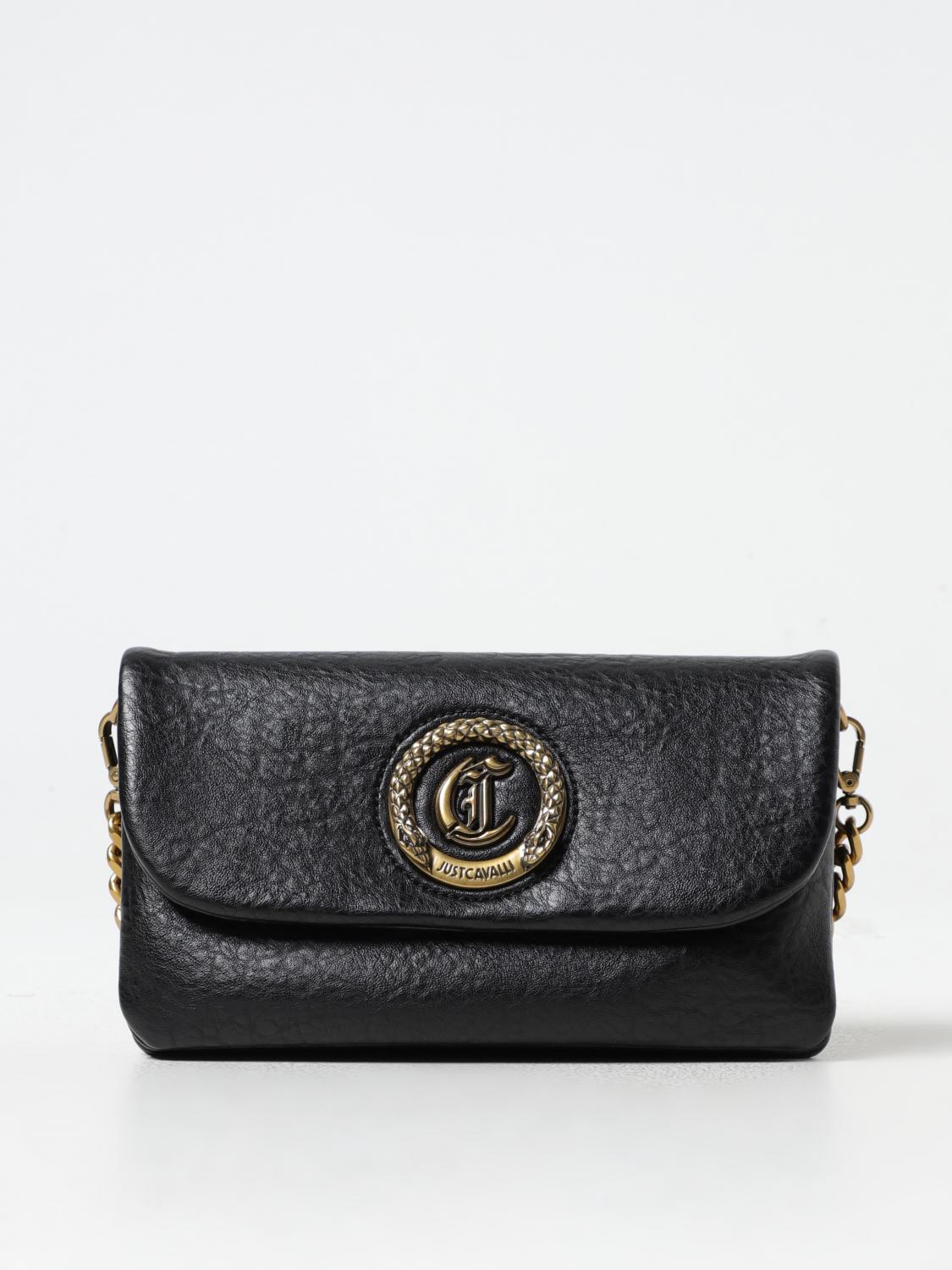 Just Cavalli Crossbody Bags  Woman Color Black In Black