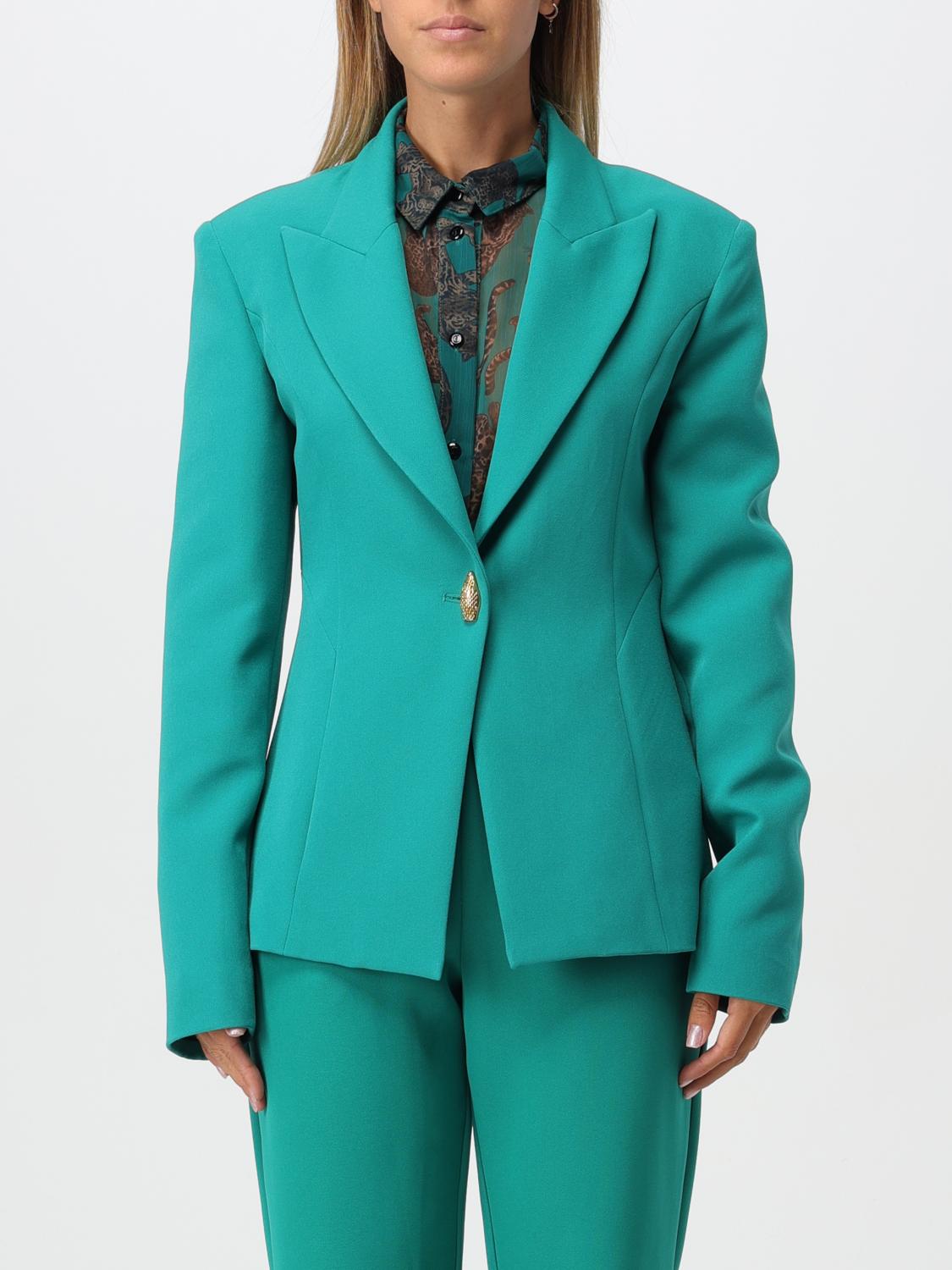 Just Cavalli Jacket  Woman Color Green In Grün