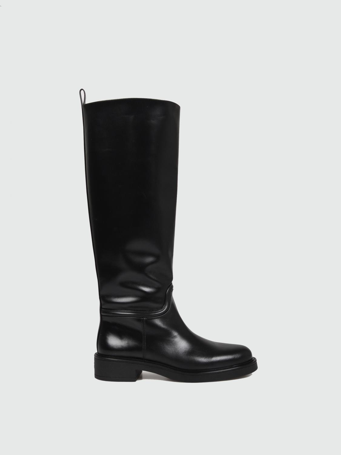 Stuart Weitzman Boots Woman Color Black In Schwarz
