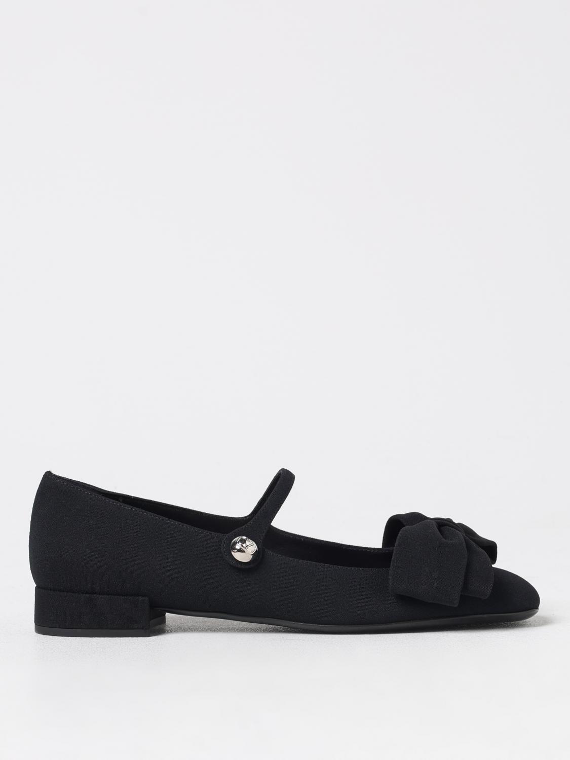 Shop Valentino Ballet Flats  Garavani Woman Color Black In Schwarz